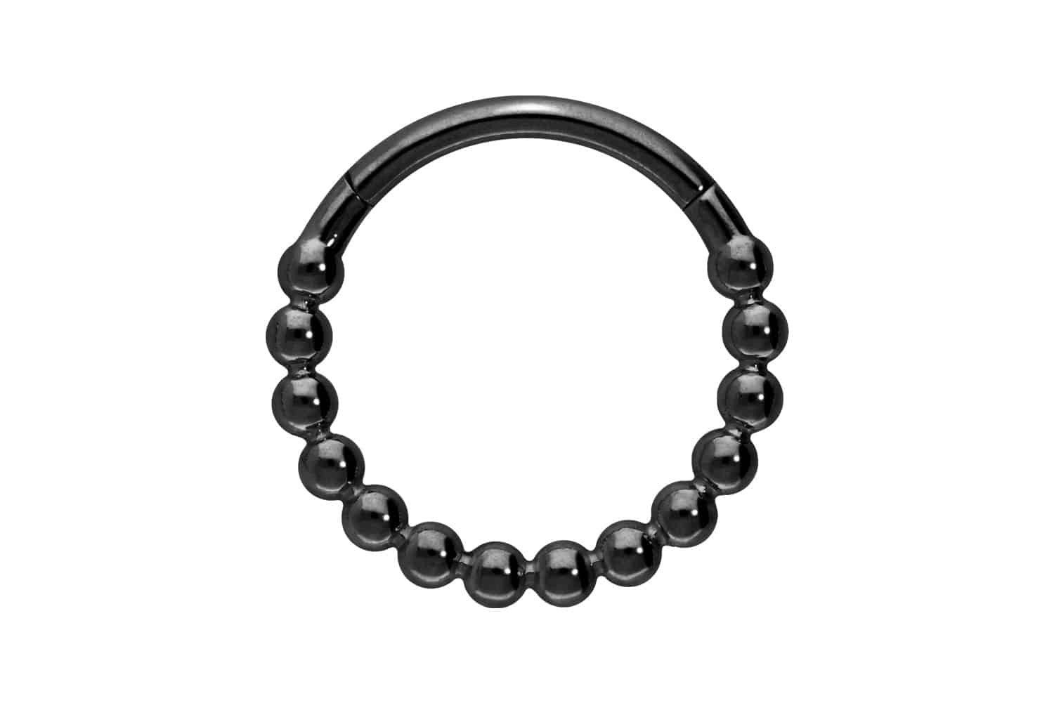 PIERCINGLINE Nasenpiercing Titan Segmentring Clicker KUGELN günstig online kaufen