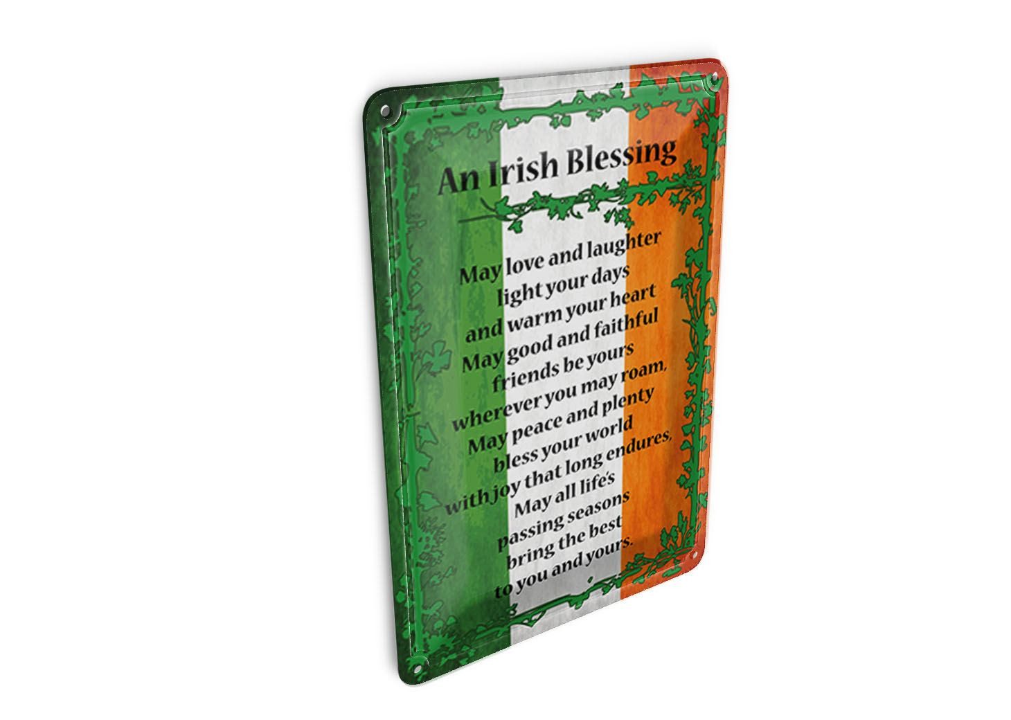 Femer GmbH Postkarte Spruch 10x14 cm an Irish Blessing, unfrankiert