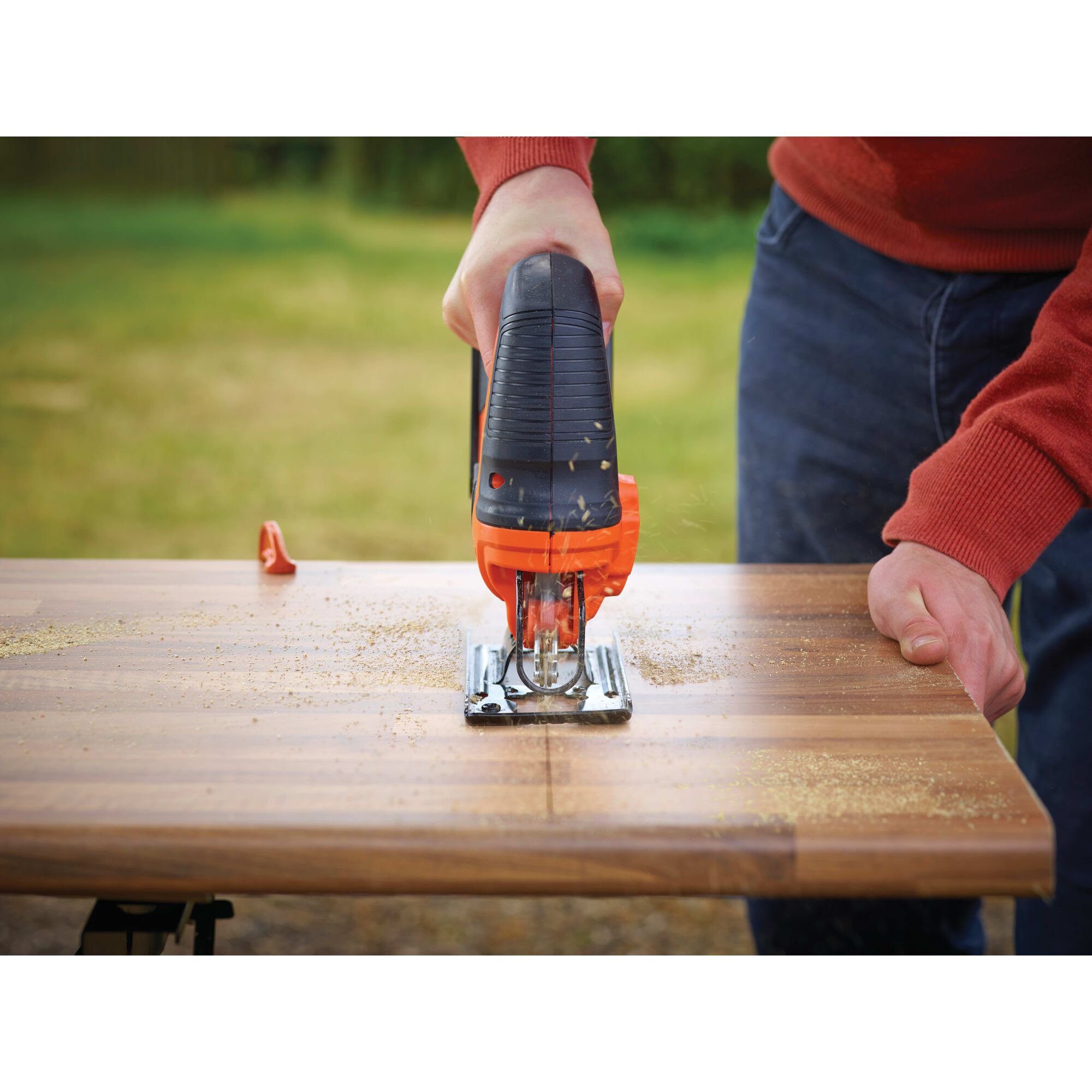 Black + Decker Stichsäge BLACK+DECKER Akku-Stichsäge BDCJS18N, 18Volt