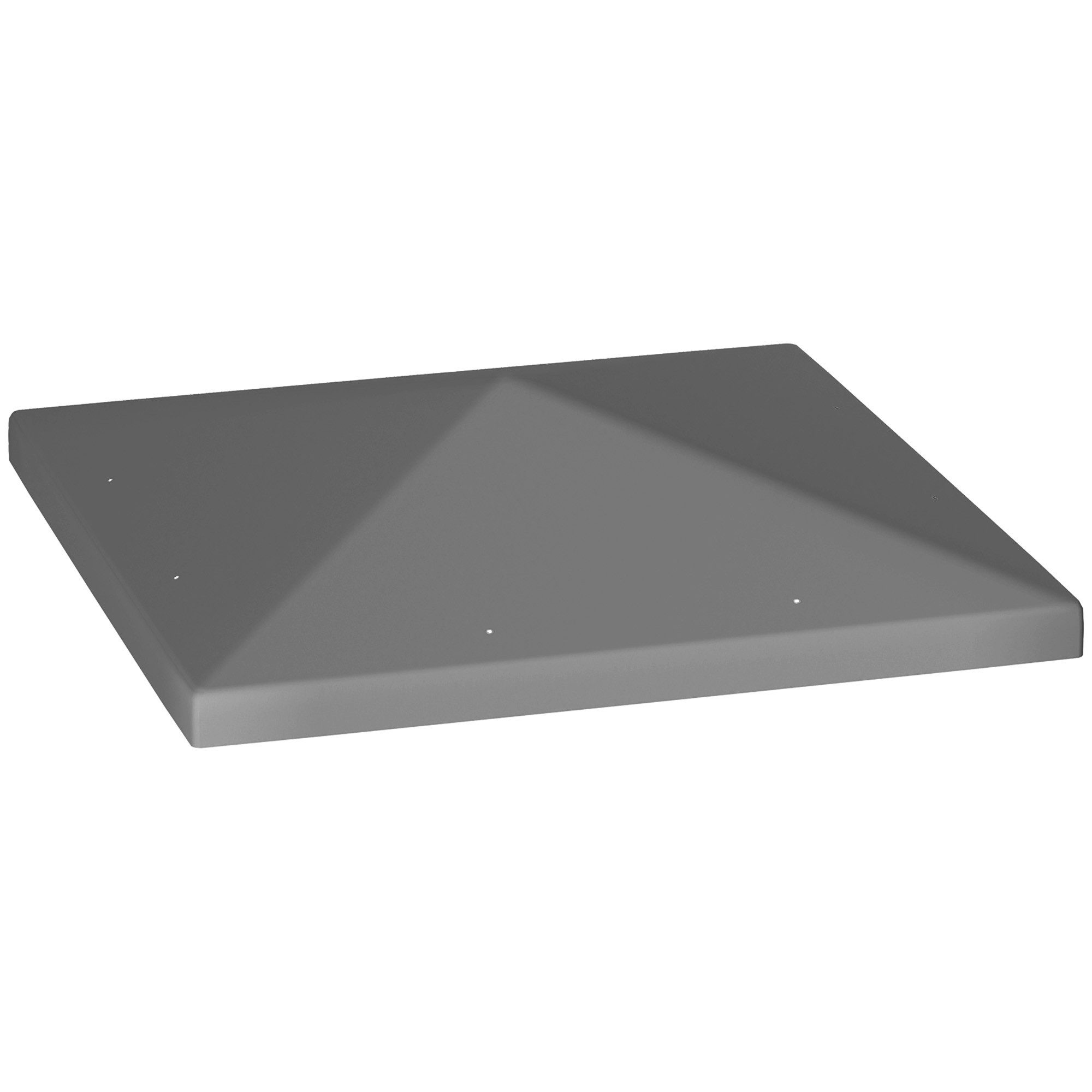 Outsunny Pavillon-Ersatzdach für Pavillon 3 x 3 m, wasserdicht, (Regenschutz Ersatzbezug, Ersatzdach Schutzhaube), aus Oxford-Stoff, 370 g,m², Dunkelgrau