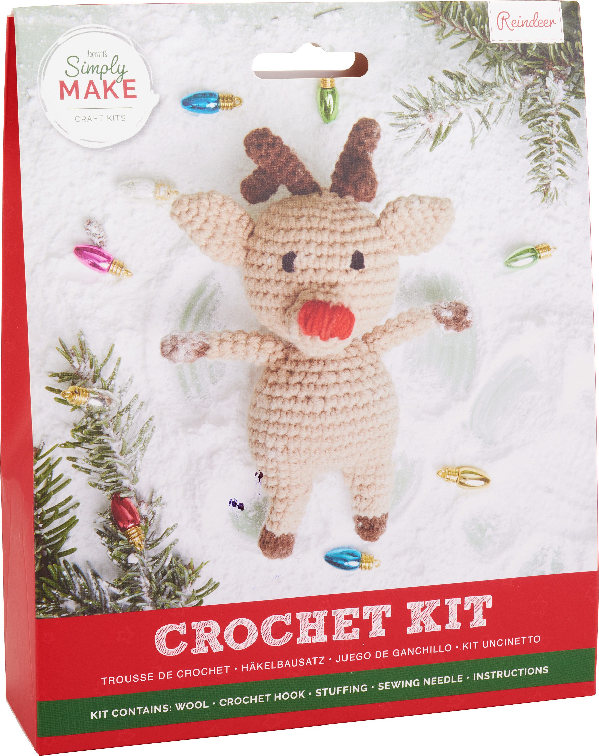 docrafts Kreativset Crochet Kit, (7-tlg), Set