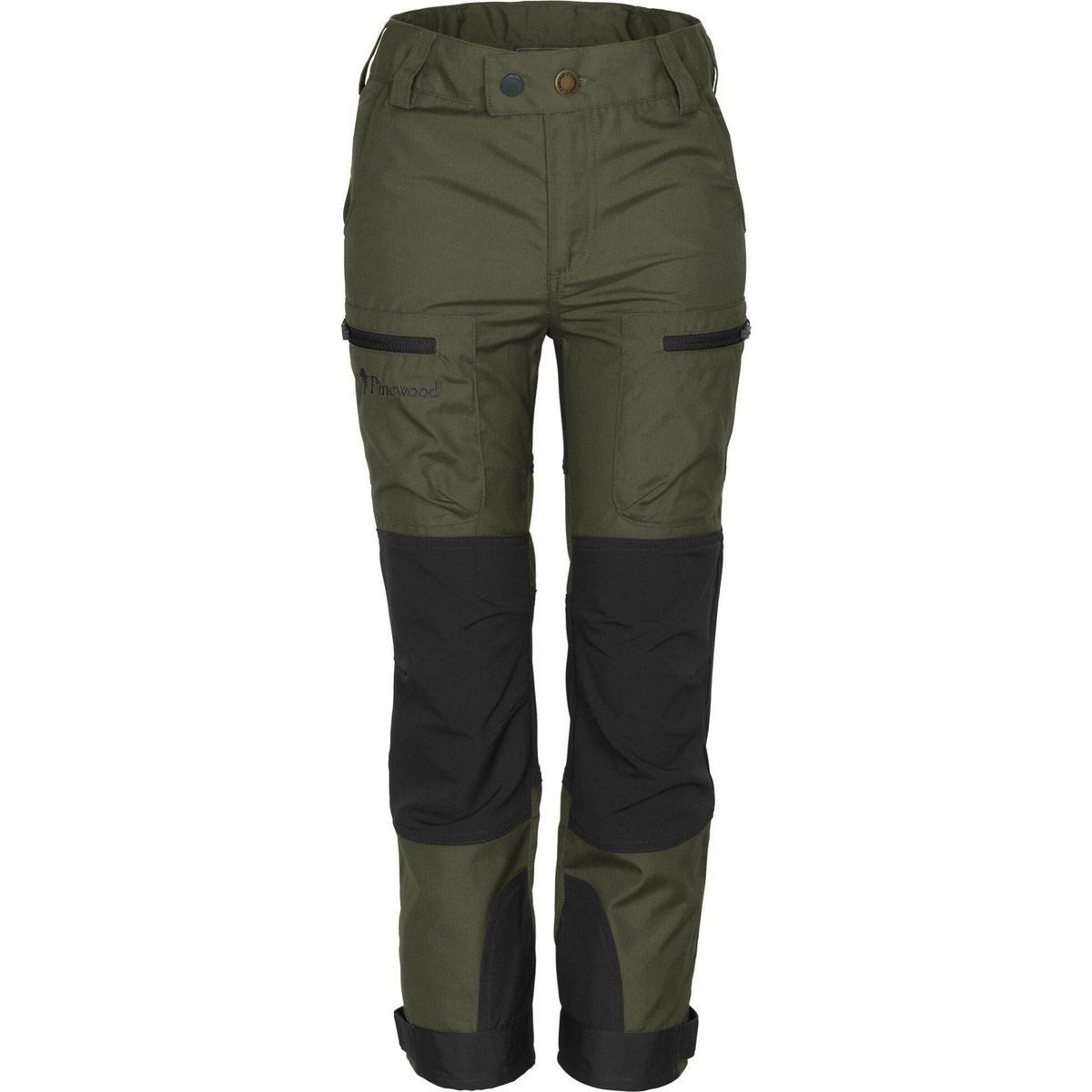 Pinewood Outdoorhose Caribou TC Kids Trouser Robuste und wasserabweisende Kinderhose mit elastischen Einsätzen