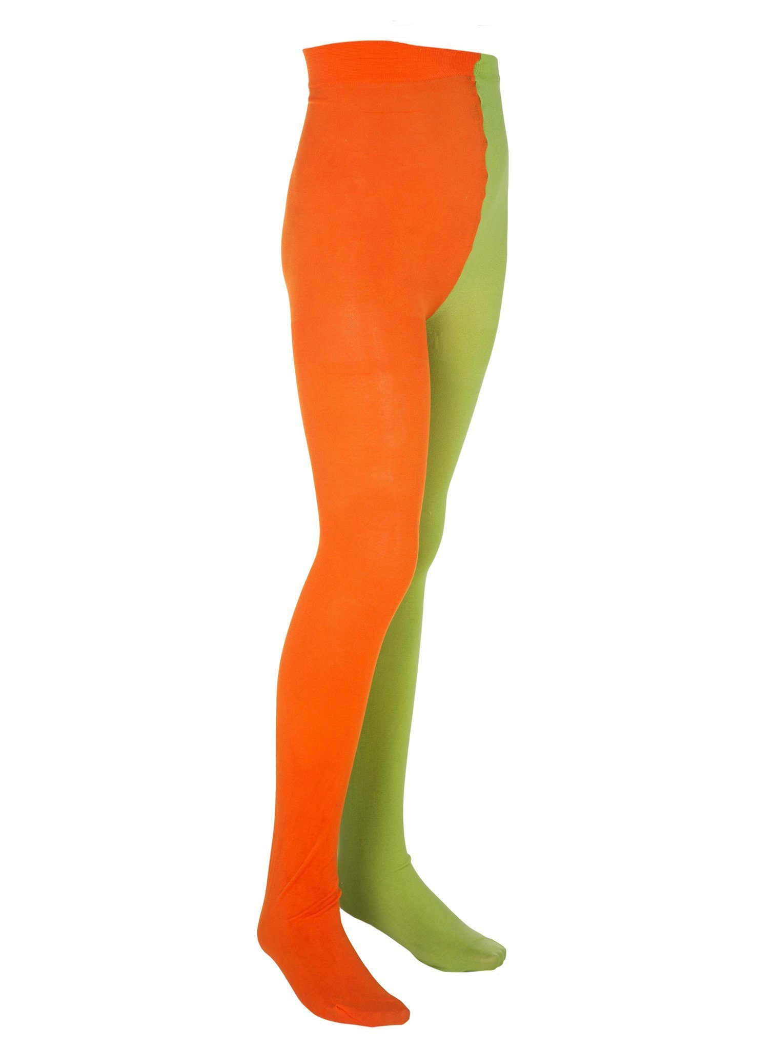 Maskworld Strumpfhose Pippi Langstrumpf Strumpfhose - Fasching Karneval (1 St) Original Pippi Langstrumpf Strumpfhose für Kinder