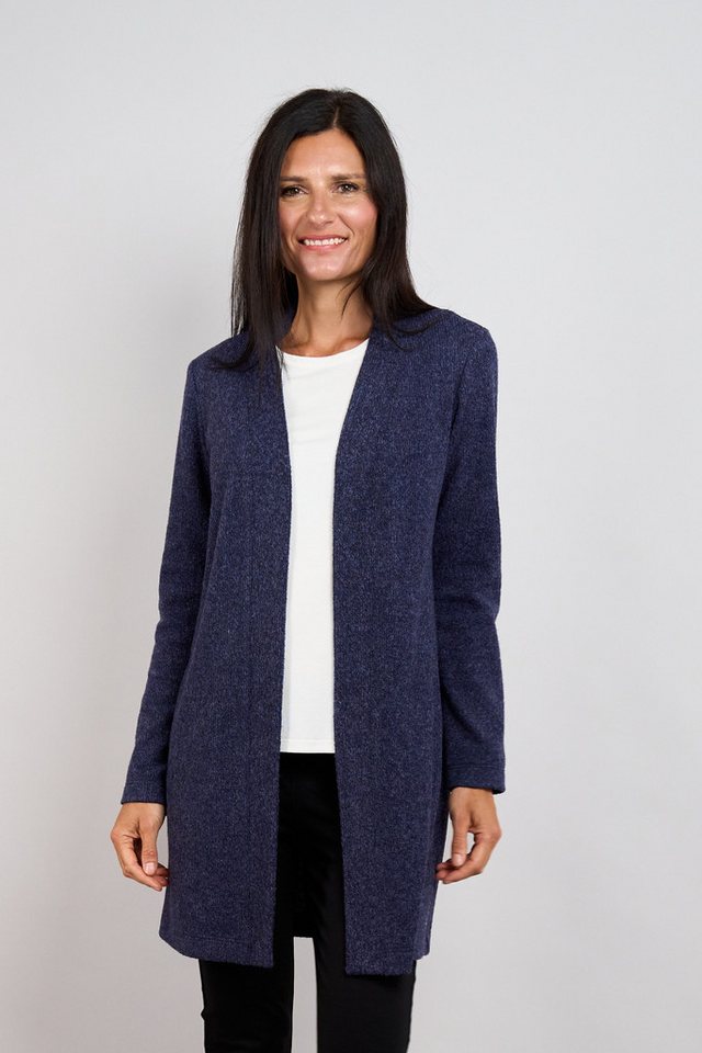Seidel Moden Longstrickjacke ohne Verschluss / MADE IN GERMANY