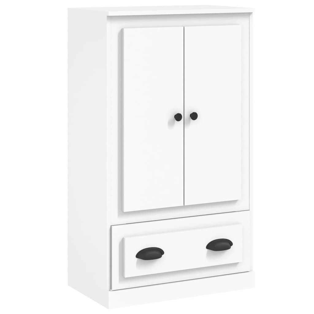 vidaXL Highboard, Hochkommode Weiß 60x35,5x103,5 cm Holzwerkstoff