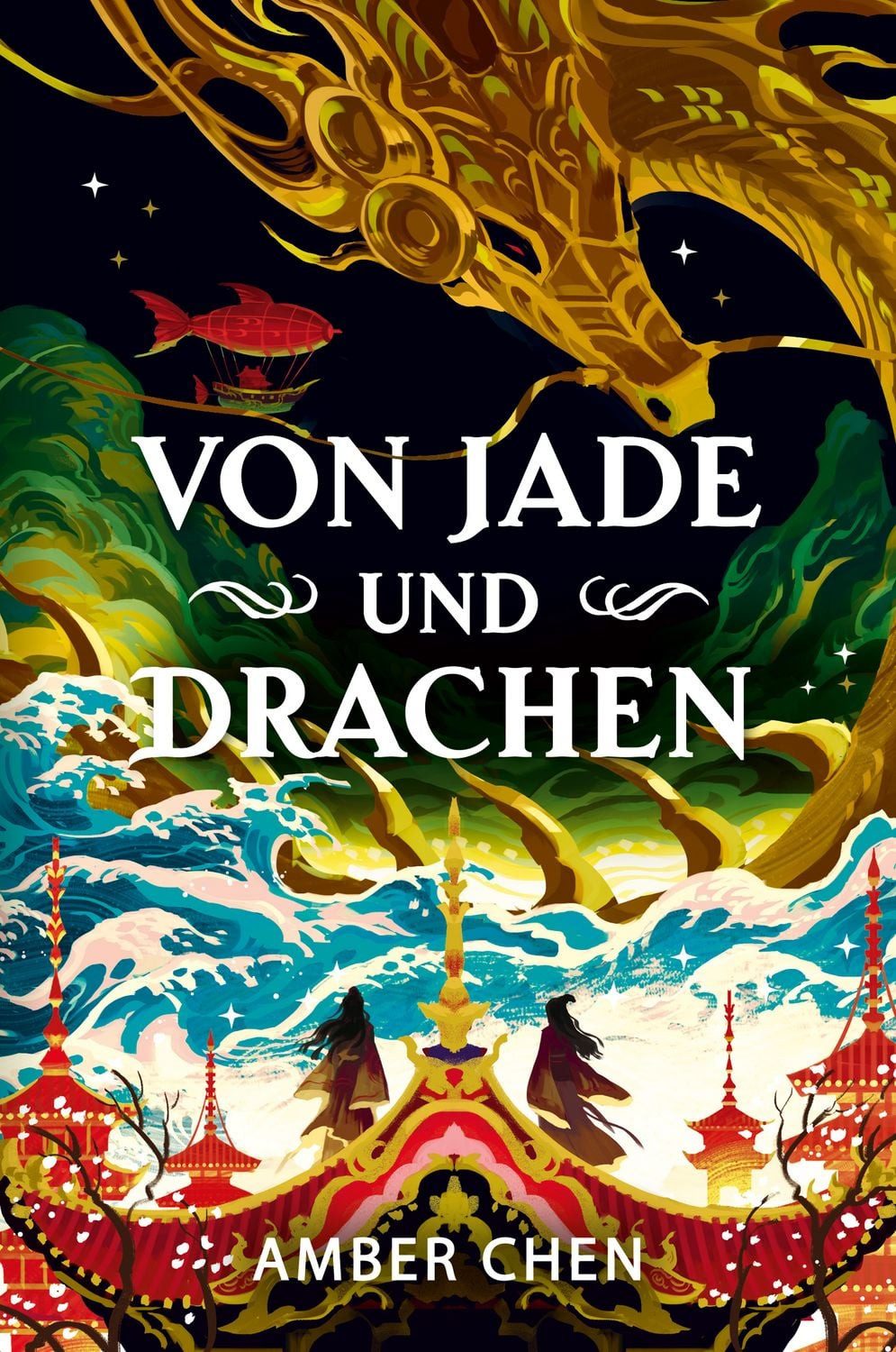 Belletristik Von Jade und Drachen (Der Sturz des Drachen 1): Silkpunk-Fantasy mit h Amber Chen
