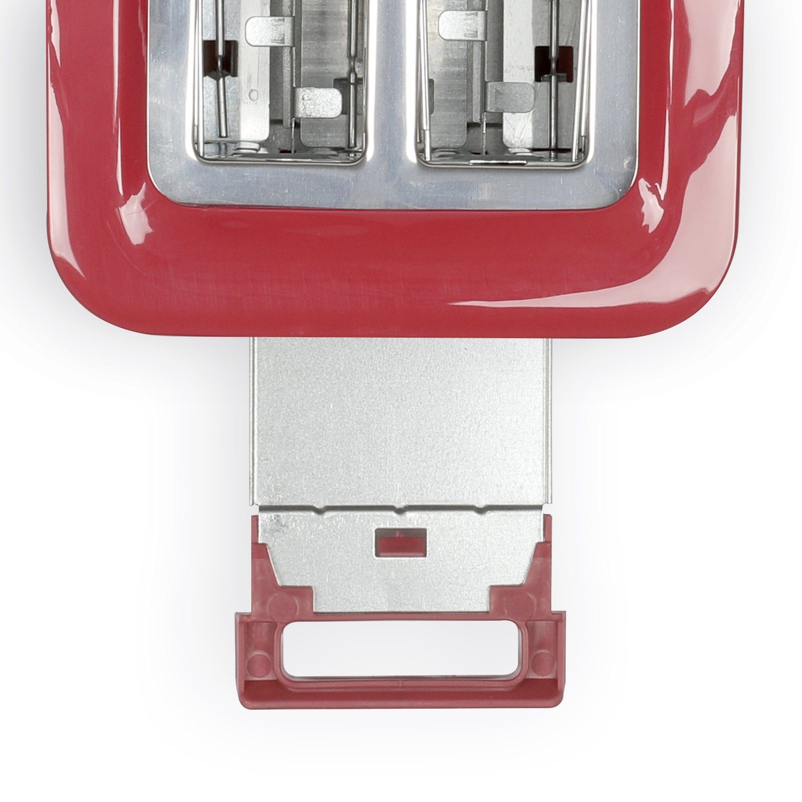 LIVOO Rot LED Toaster 2 Watt Schlitze Toastautomat 750 Toaster LIVOO