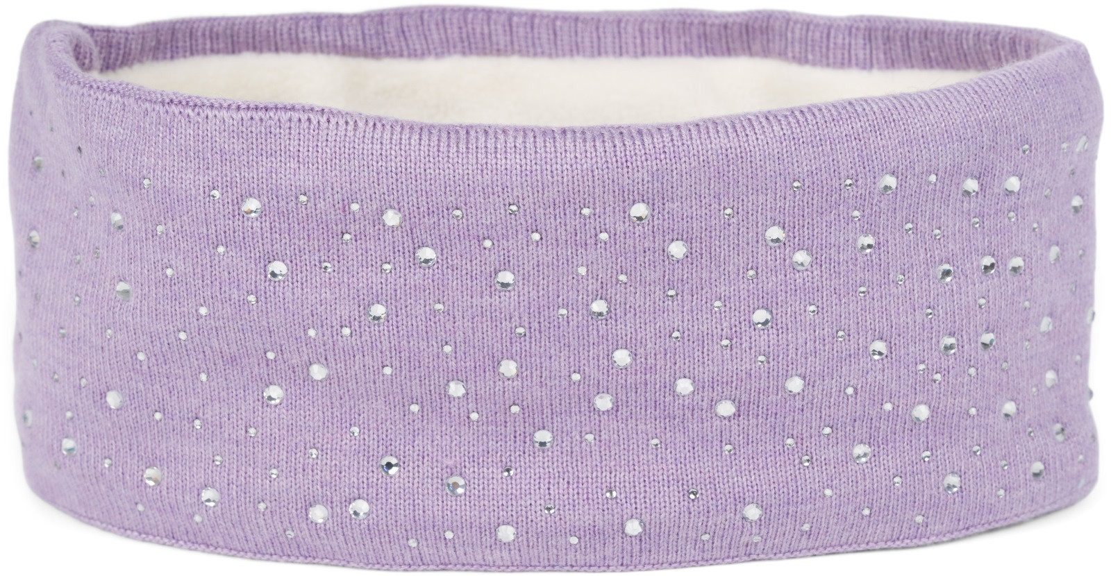 styleBREAKER Stirnband Feinstrick Stirnband mit Strass (1-St) günstig online kaufen