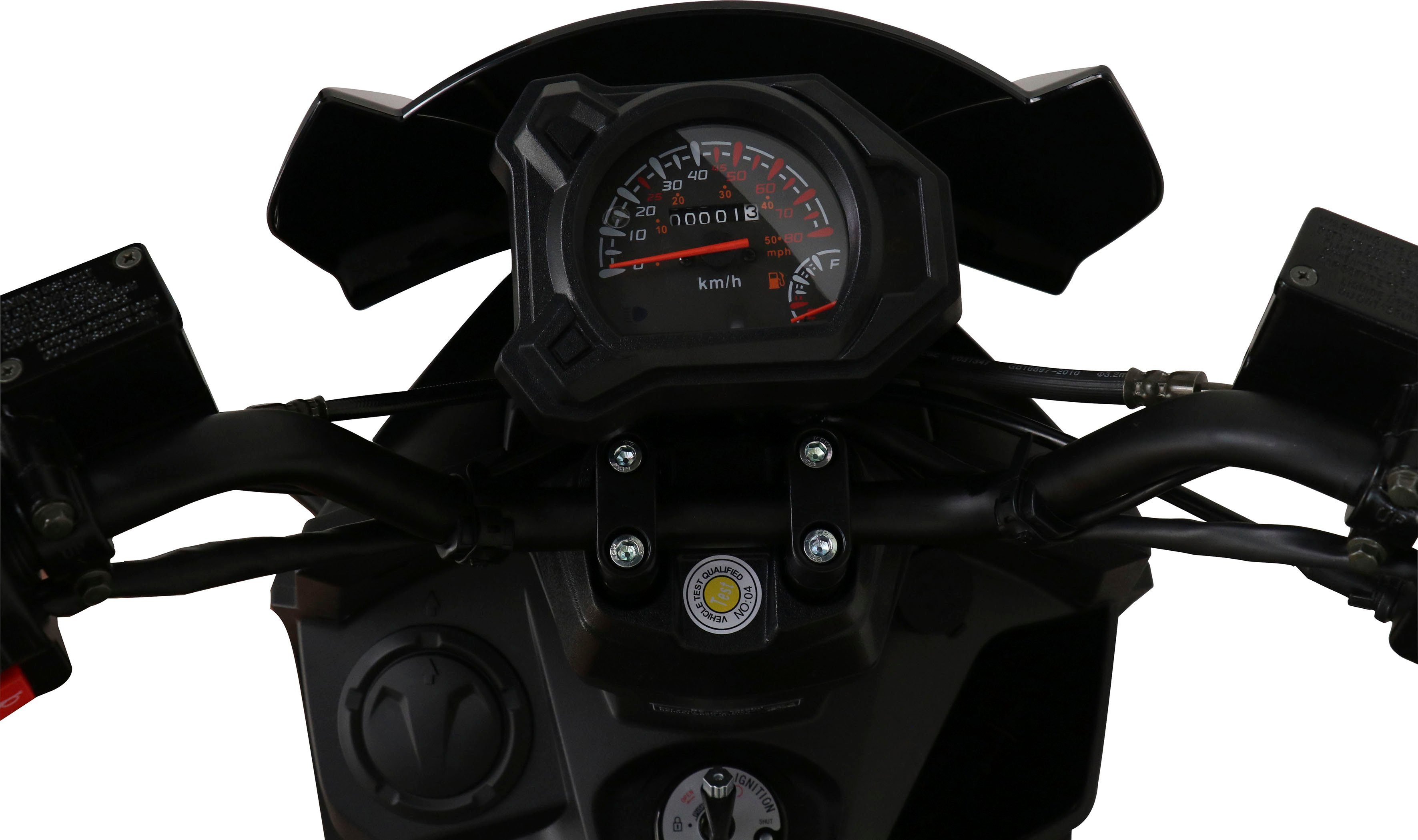 GT UNION Motorroller PX 55 ccm, 125, rot km/h, Euro Street 5 2.0 125 Cross-Concept 85