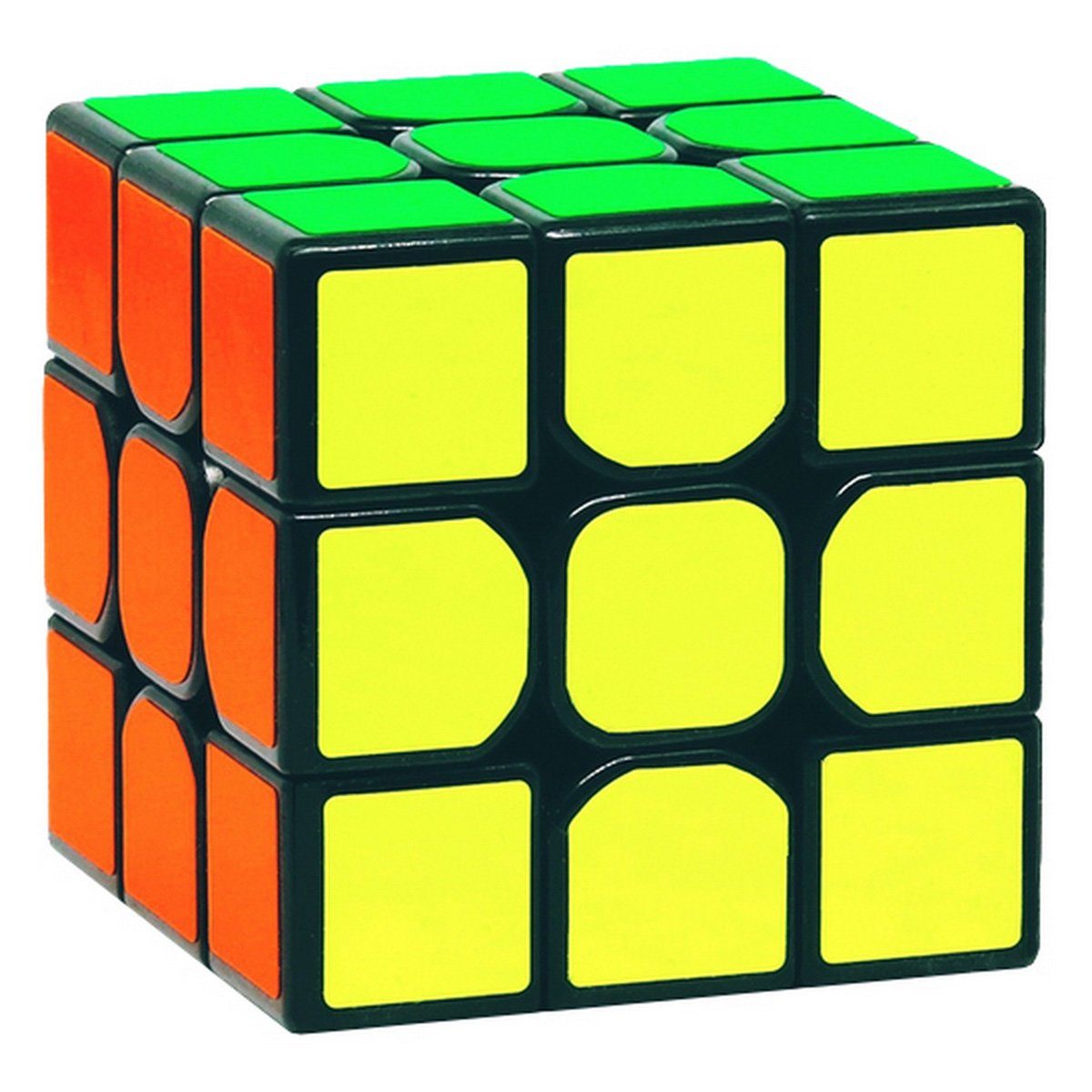 3 Cube Zauber CUBIKON Puzzleteile Speed VRS, x Original 3D-Puzzle 3 Würfel