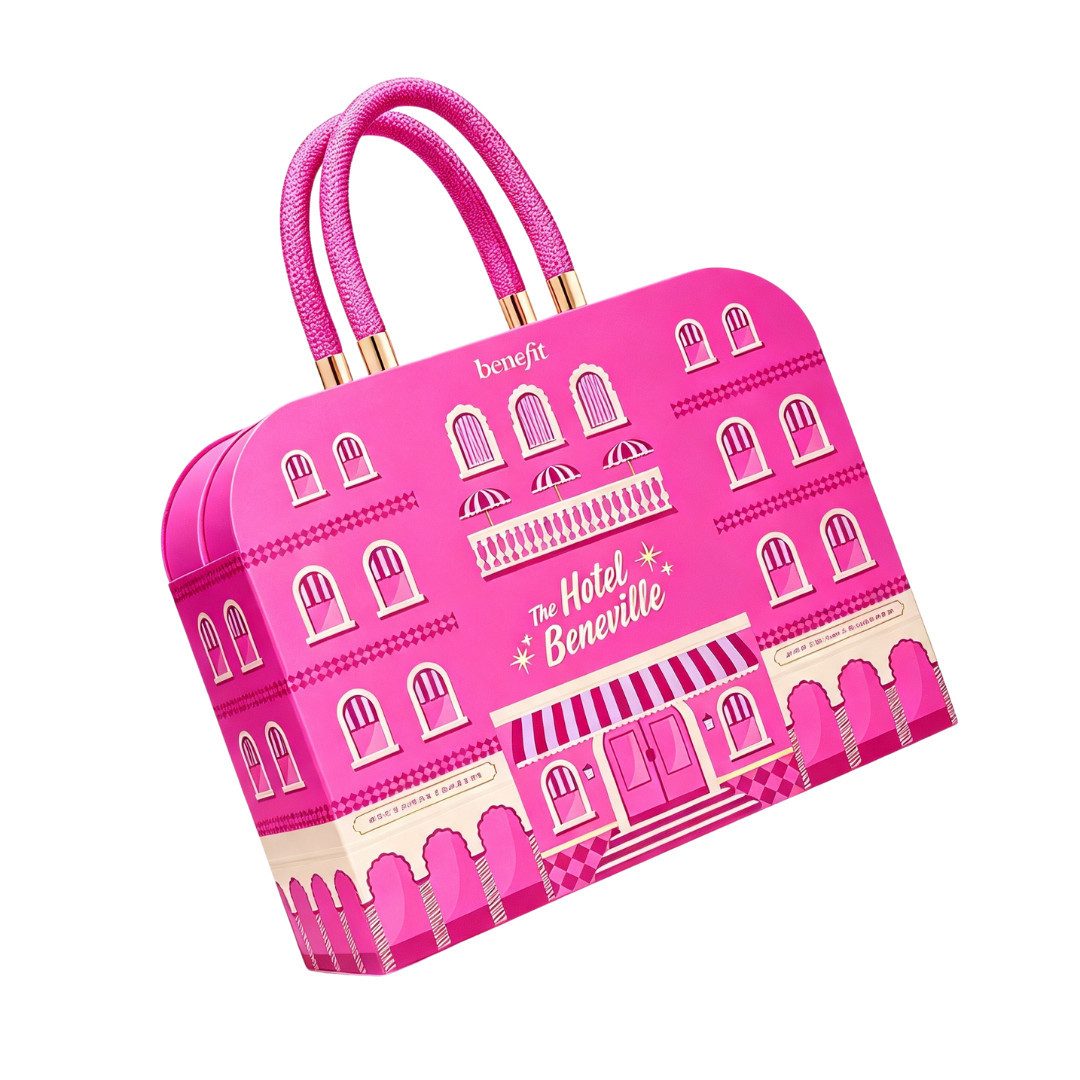 Benefit Adventskalender 2026 Beauty Frauen & Mädchen Kosmetik Weihnachtskalender (Set, 24-tlg), 24 Pflege & Make-UP Produkte Advent Kalender Damen Frau