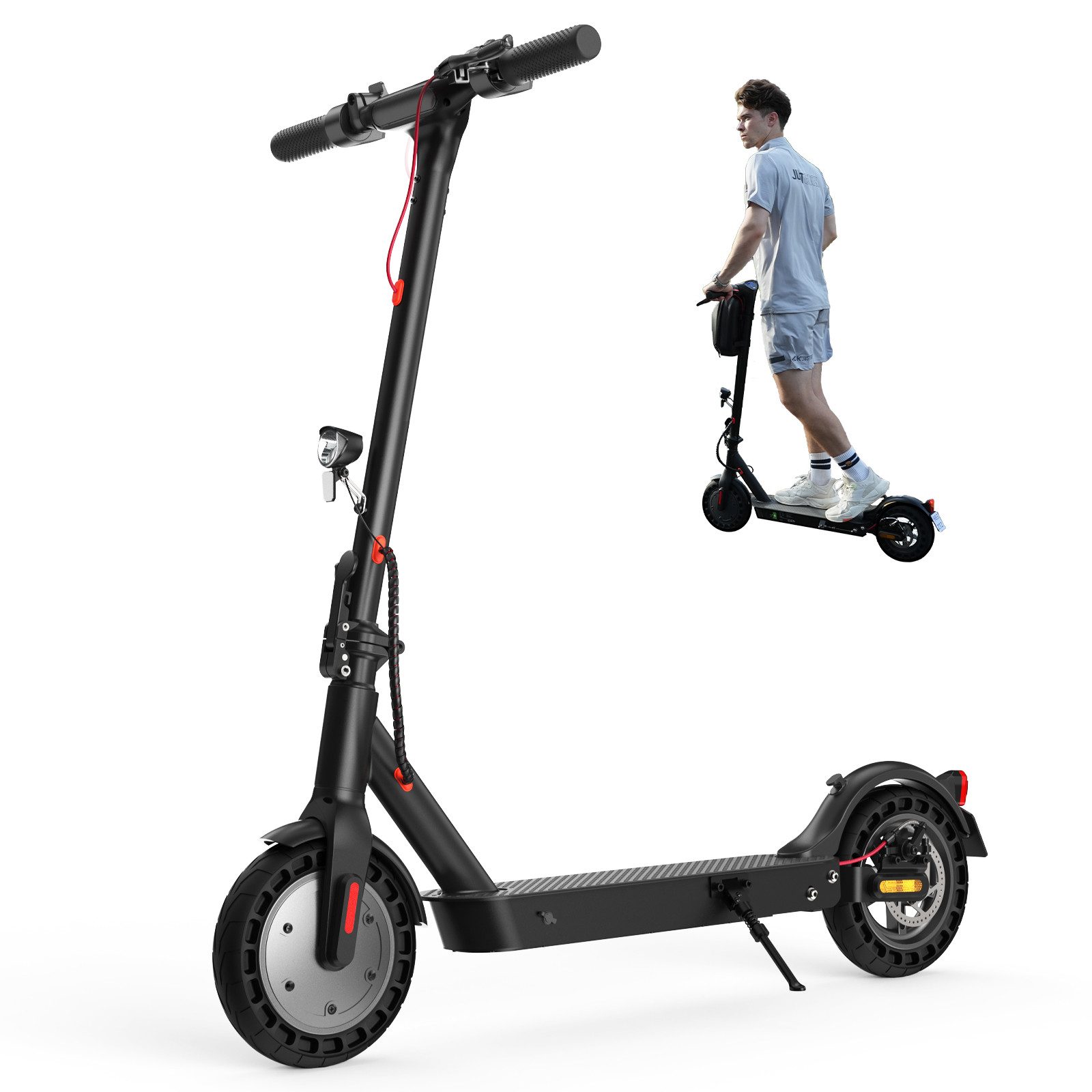 E-Scooter mit Straßenzulassung(ABE) 30km Reichweite,Faltbar Elektroroller,APP