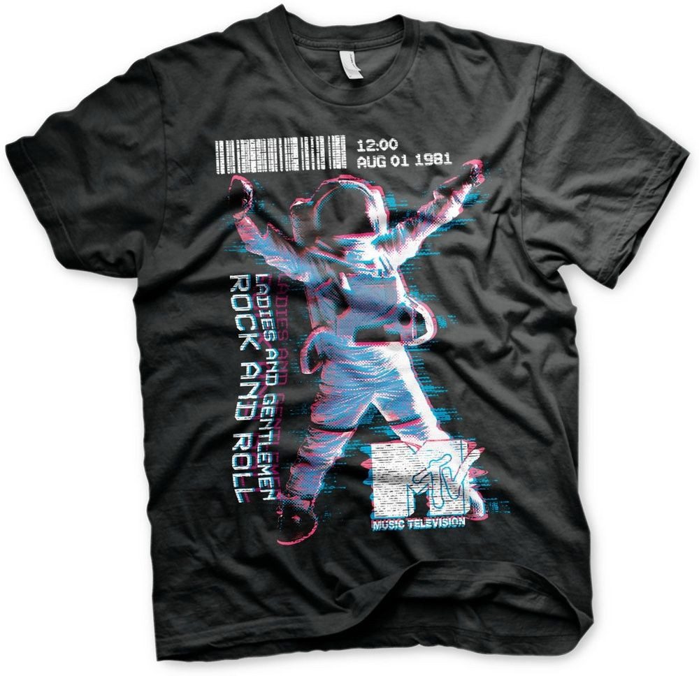 MTV T-Shirt Moon Man Big Tall T-Shirt
