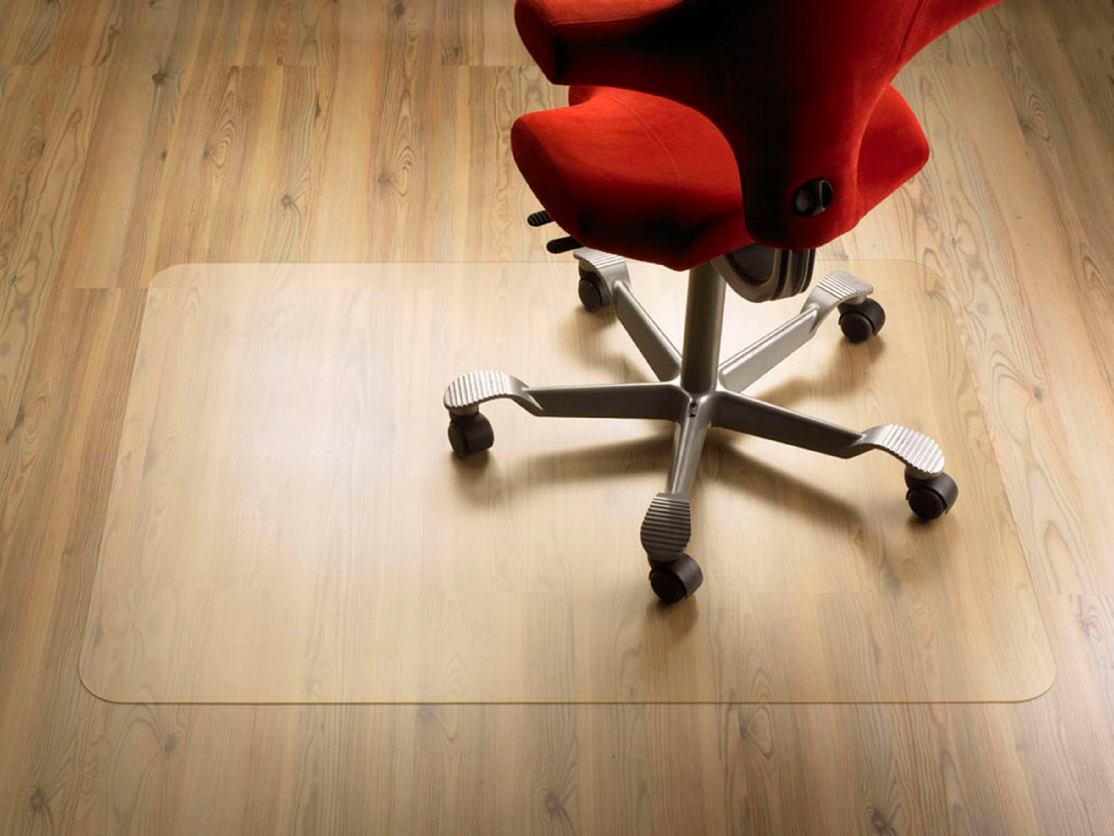 & Bodenschutzplatte Schutzmatte my für & Schuhe, 1-St., strapazierfähig transparent, robust Bodenschutzmatte Bürostuhl home
