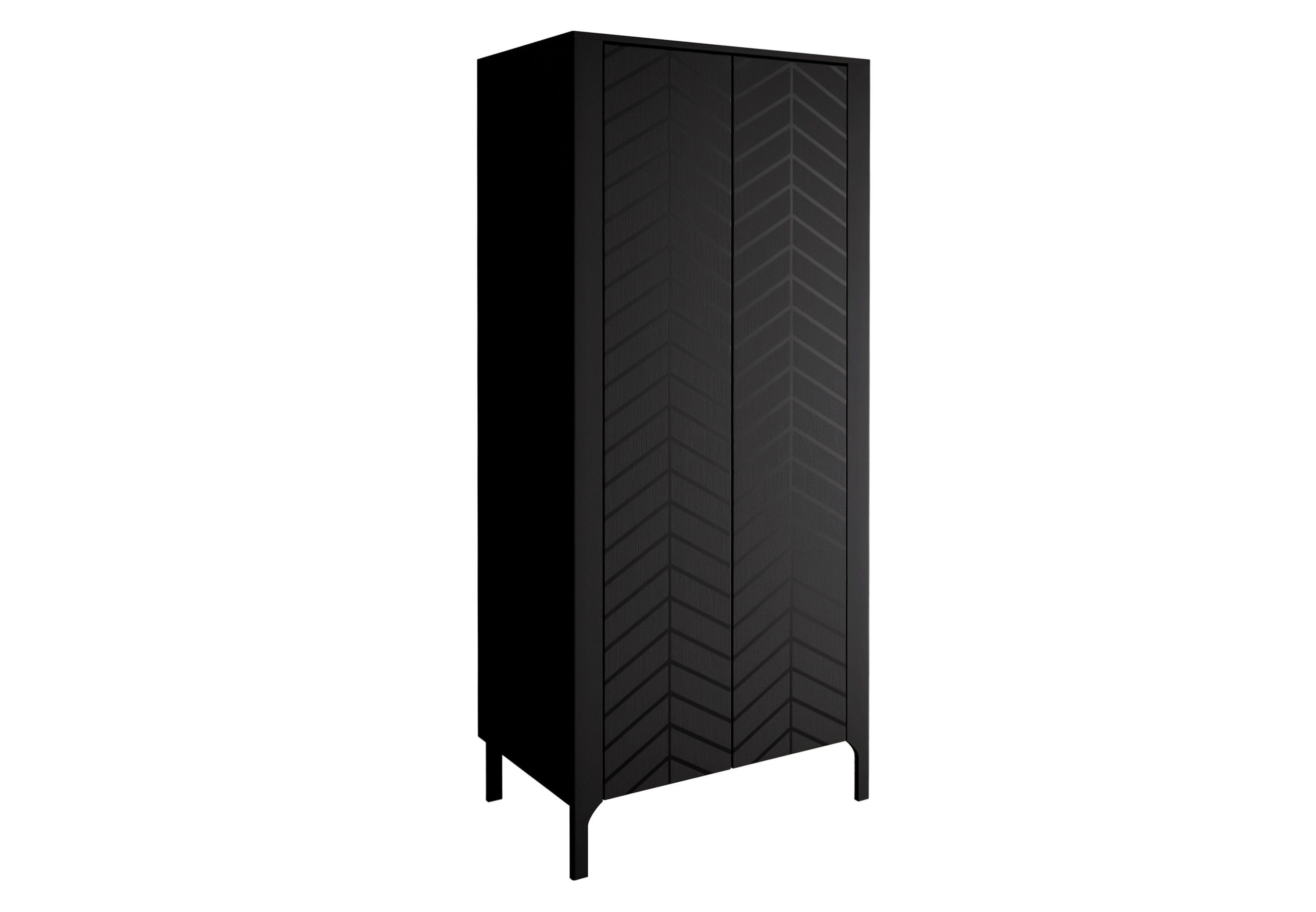 Lookway Kleiderschrank LUMI 90 cm mit zwei Türen (1x Schrank) Breite: 90 cm