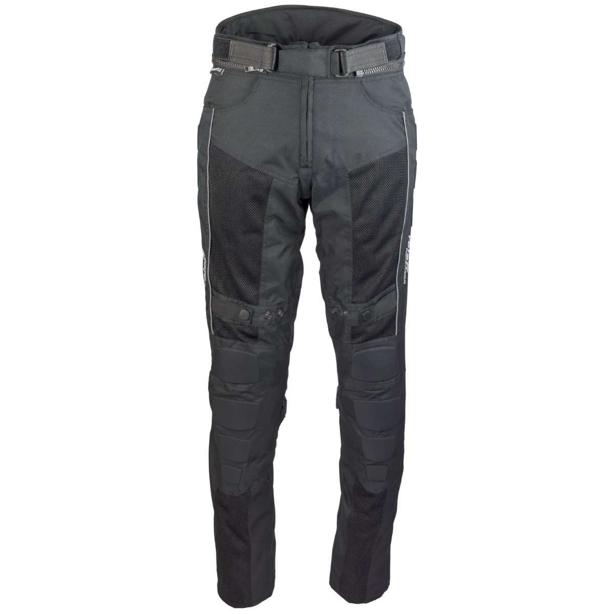 roleff Motorradhose RO480 Sommer-Mesh- Hose - Atmungsaktiv, wasserdicht & mit Protektoren auch in großen Größen
