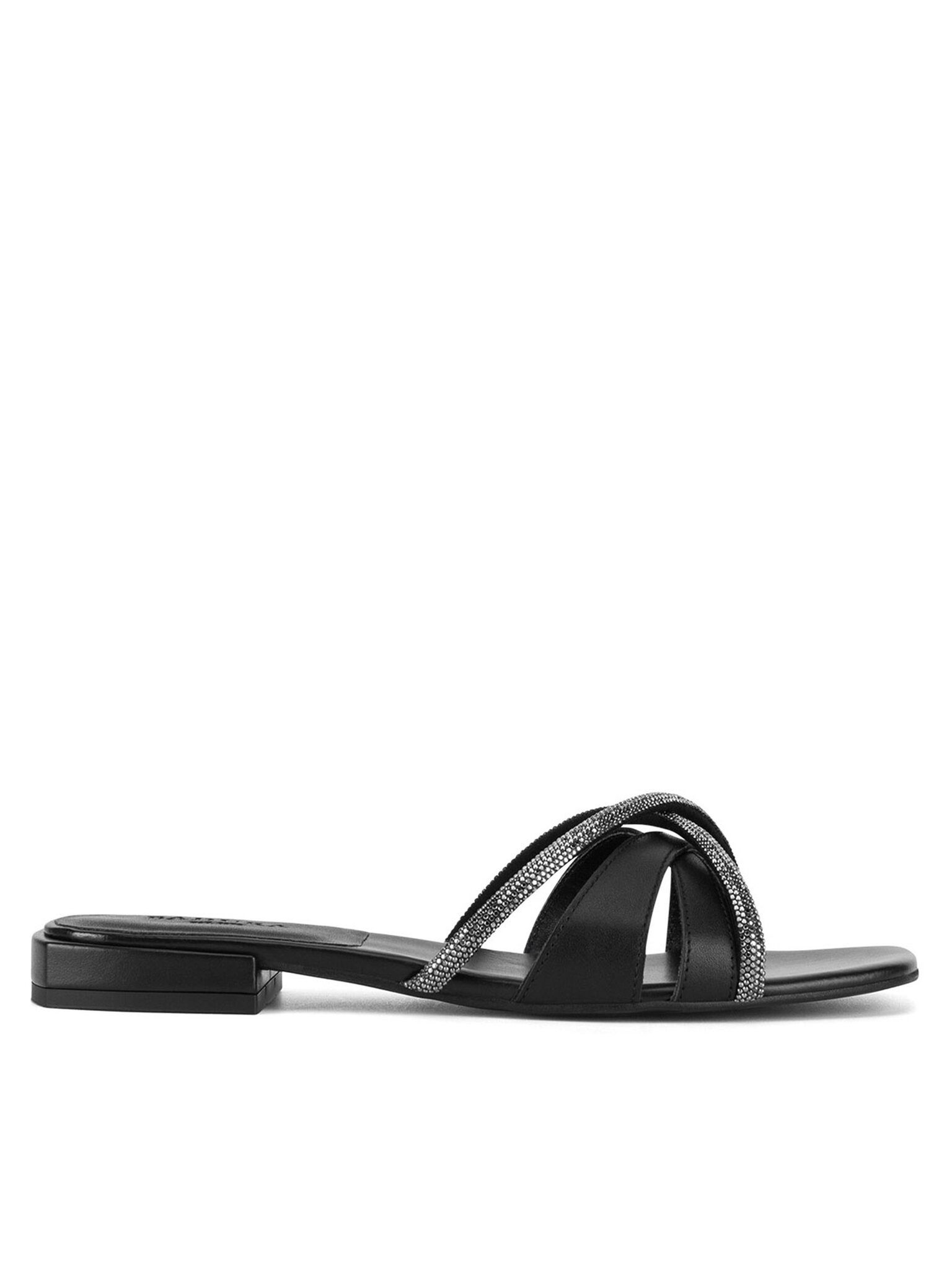 Badura Badura Damen Flip-Flops Schwarz AGATA-21463PE Badepantolette