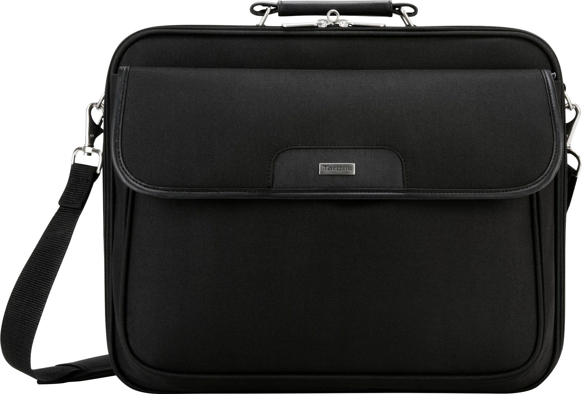 Targus Laptoptasche Notepac 15.6 Clamshell Rutschfeste, zur rechteckige Gummifüße Laptop Stoßdämpfung Case
