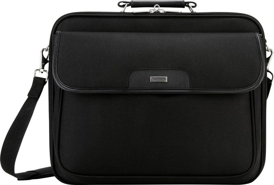 Targus Laptoptasche Notepac 15.6 Clamshell Laptop Case, Rutschfeste,  rechteckige Gummifüße zur Stoßdämpfung