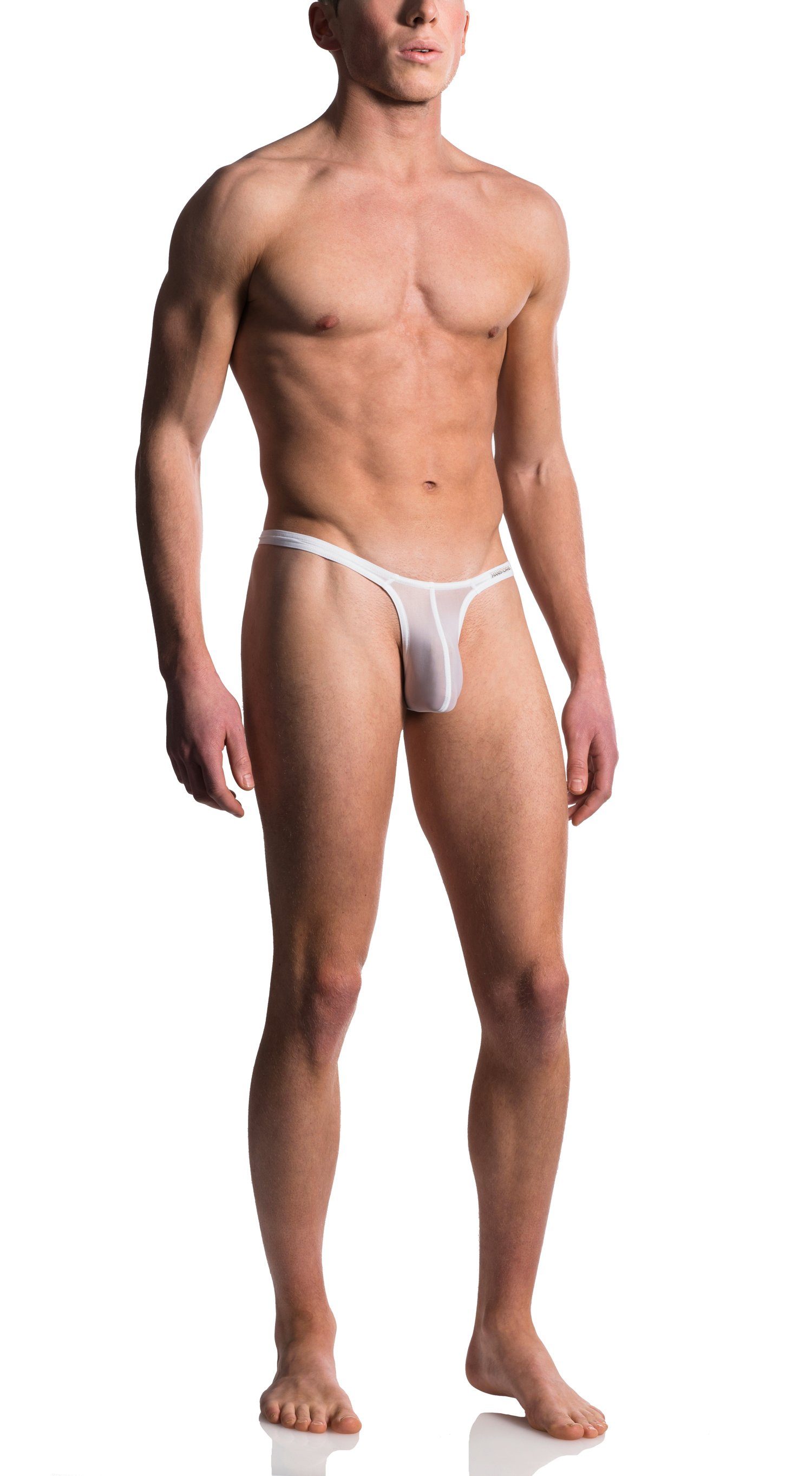 MANSTORE String M101 Tower String (Spar-Pack, 2er-Pack) Logoschriftzug am Wäschebund