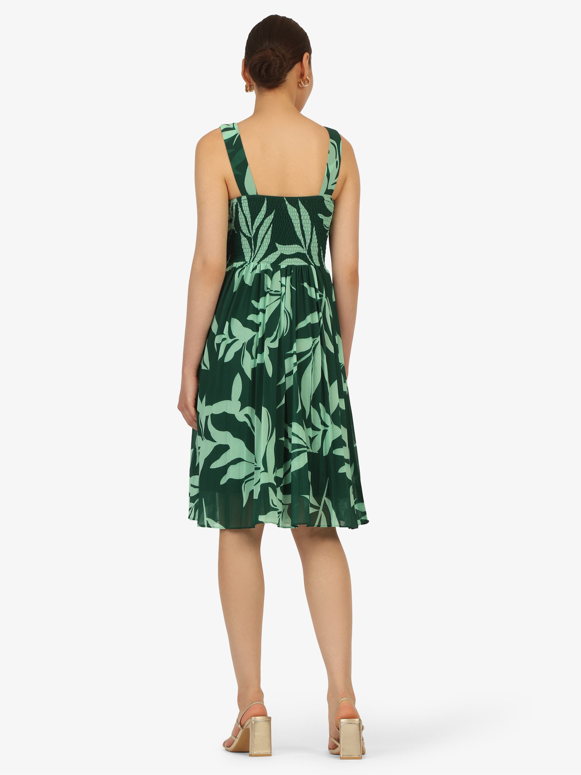 Kraimod Abendkleid mit tropischem Muster