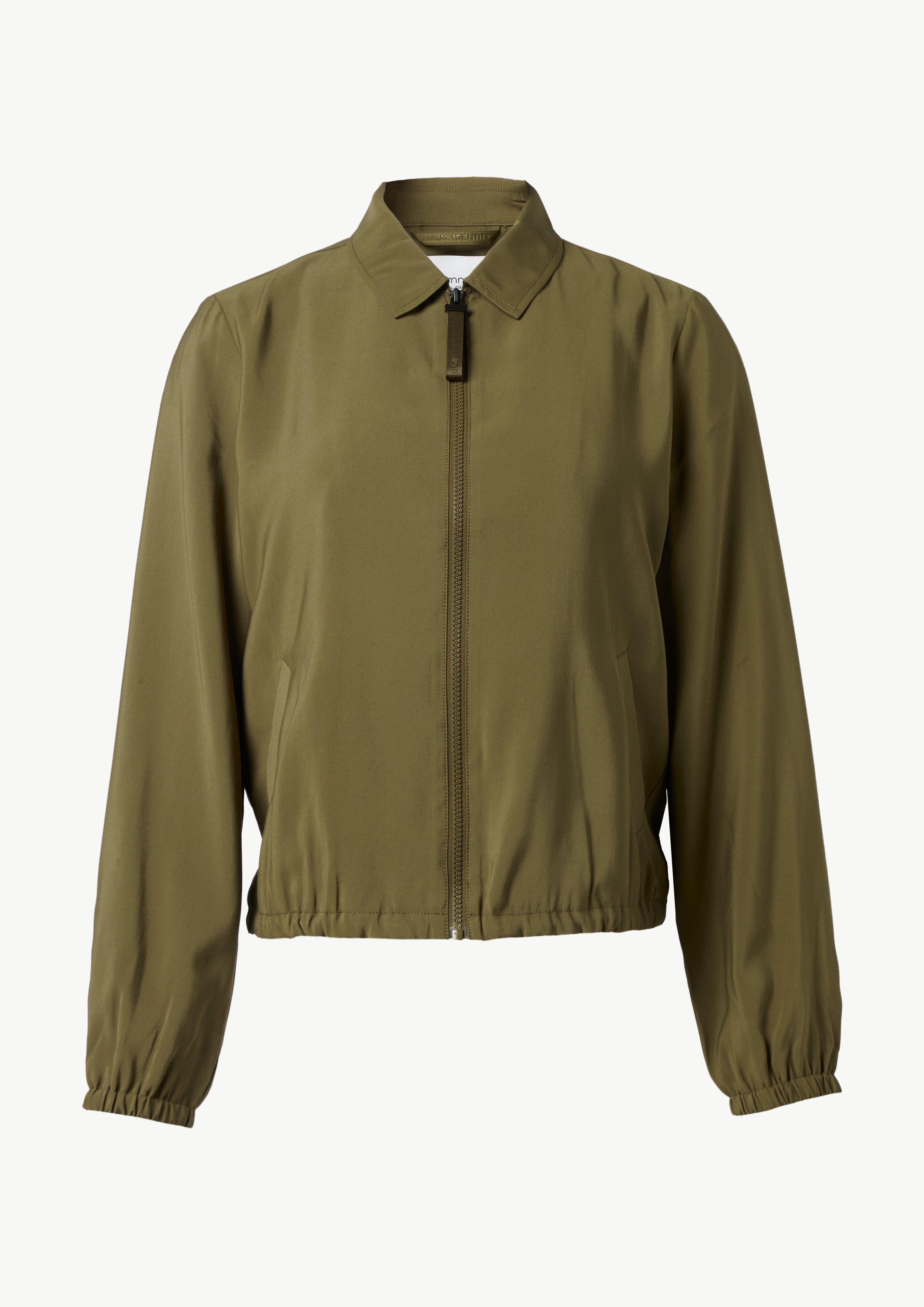 Blusenblazer Jacke mit Umlegekragen