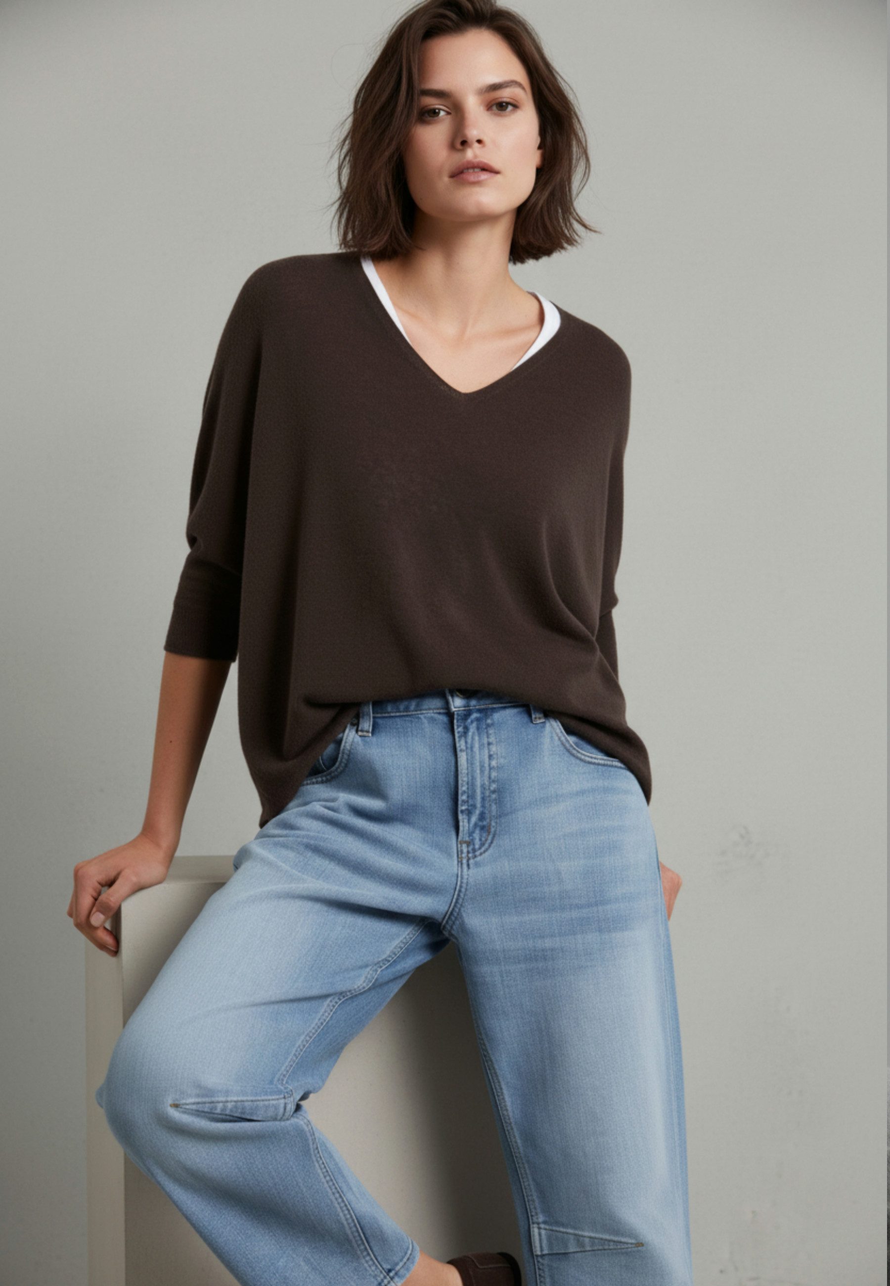 Andijamo-Fashion Strickpullover SASSY CLASSY Feinstrick, weicher Griff günstig online kaufen