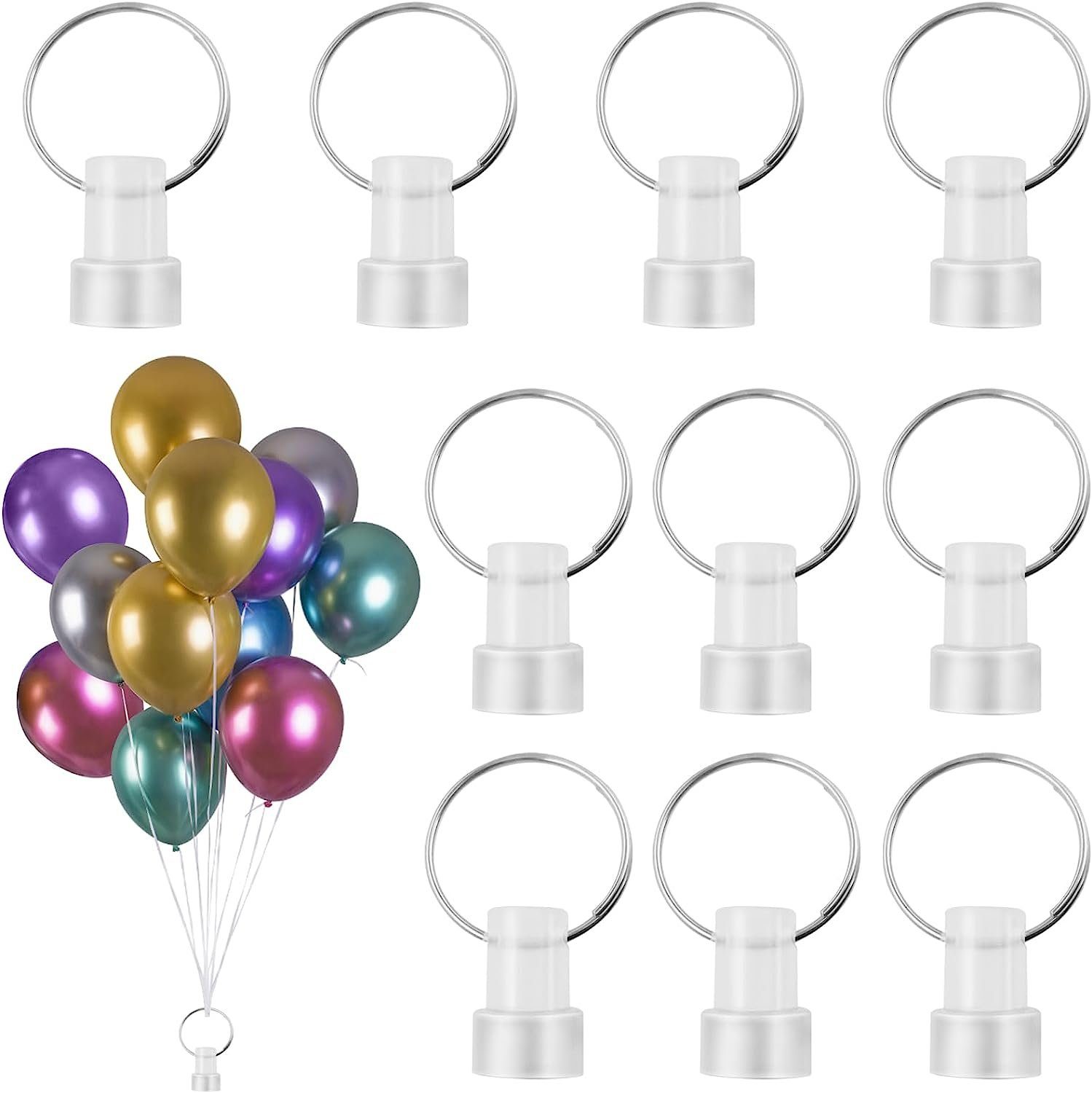 autolock Aufblasbares Partyzubehör 10 Stück Ballongewicht für Helium,Luftballons Gewichte Kunststoff | Luftballons