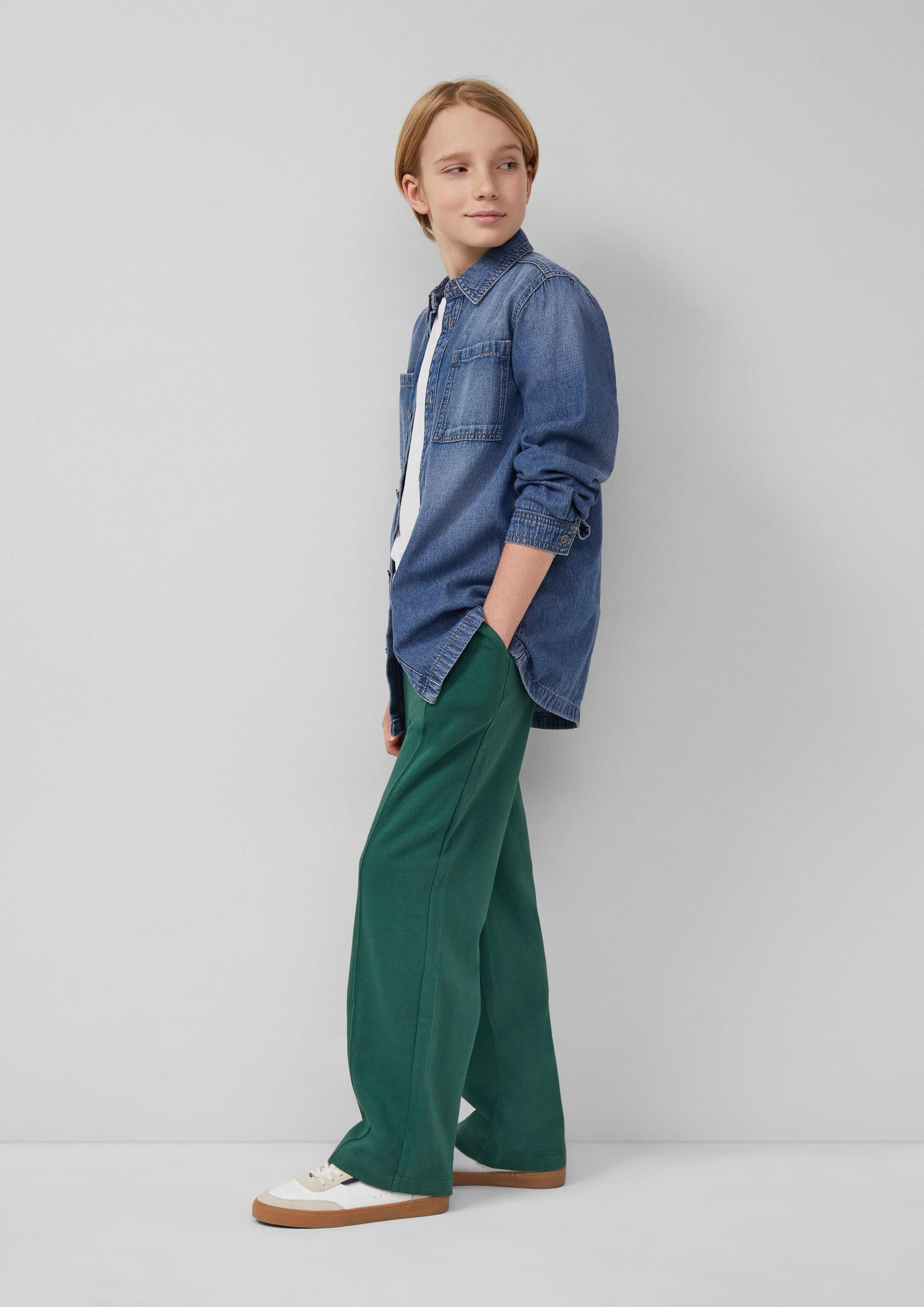 s.Oliver Jogginghose Leggings Jogpants mit Wide Leg