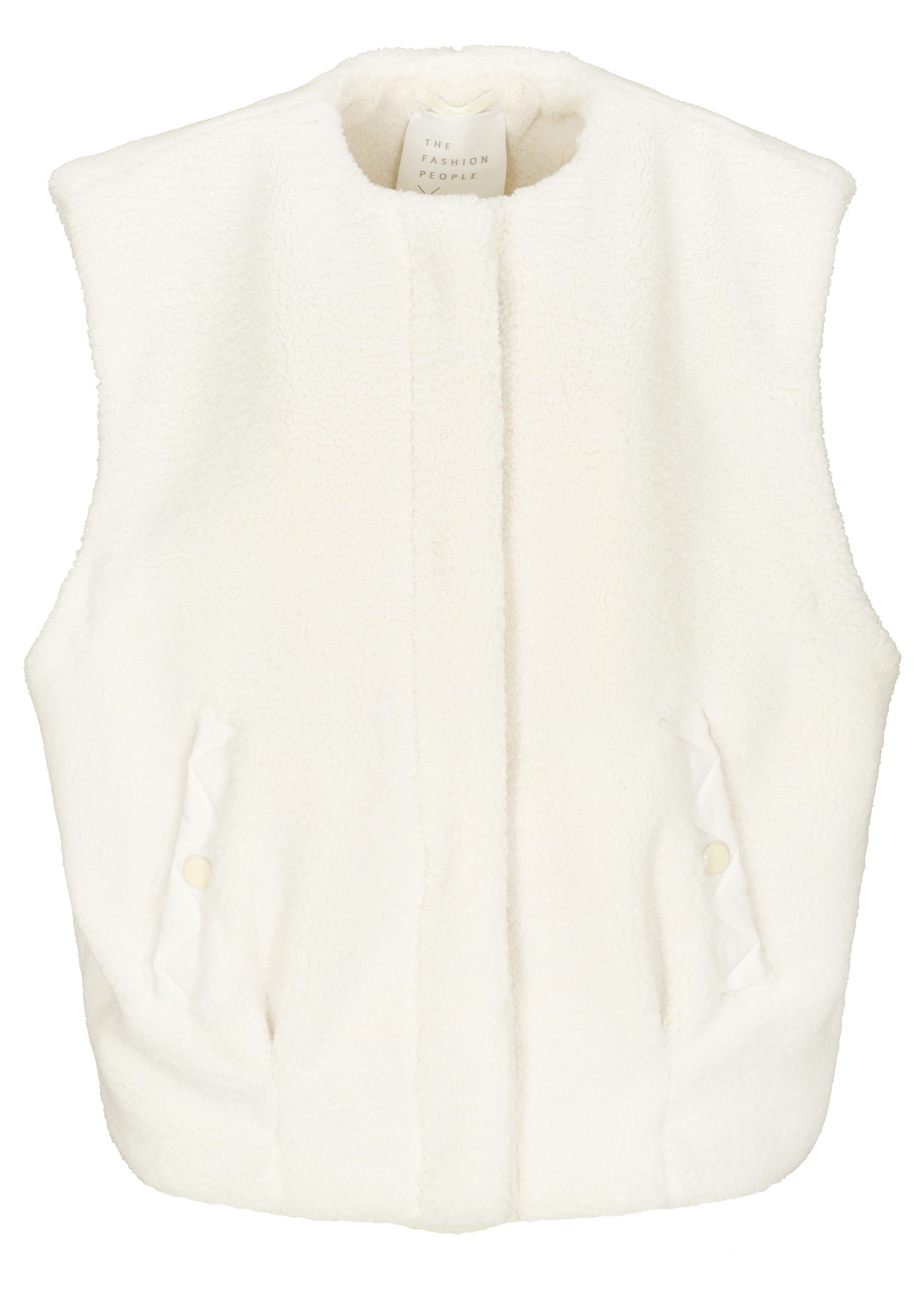 THE FASHION PEOPLE Fellweste mit Flausch günstig online kaufen