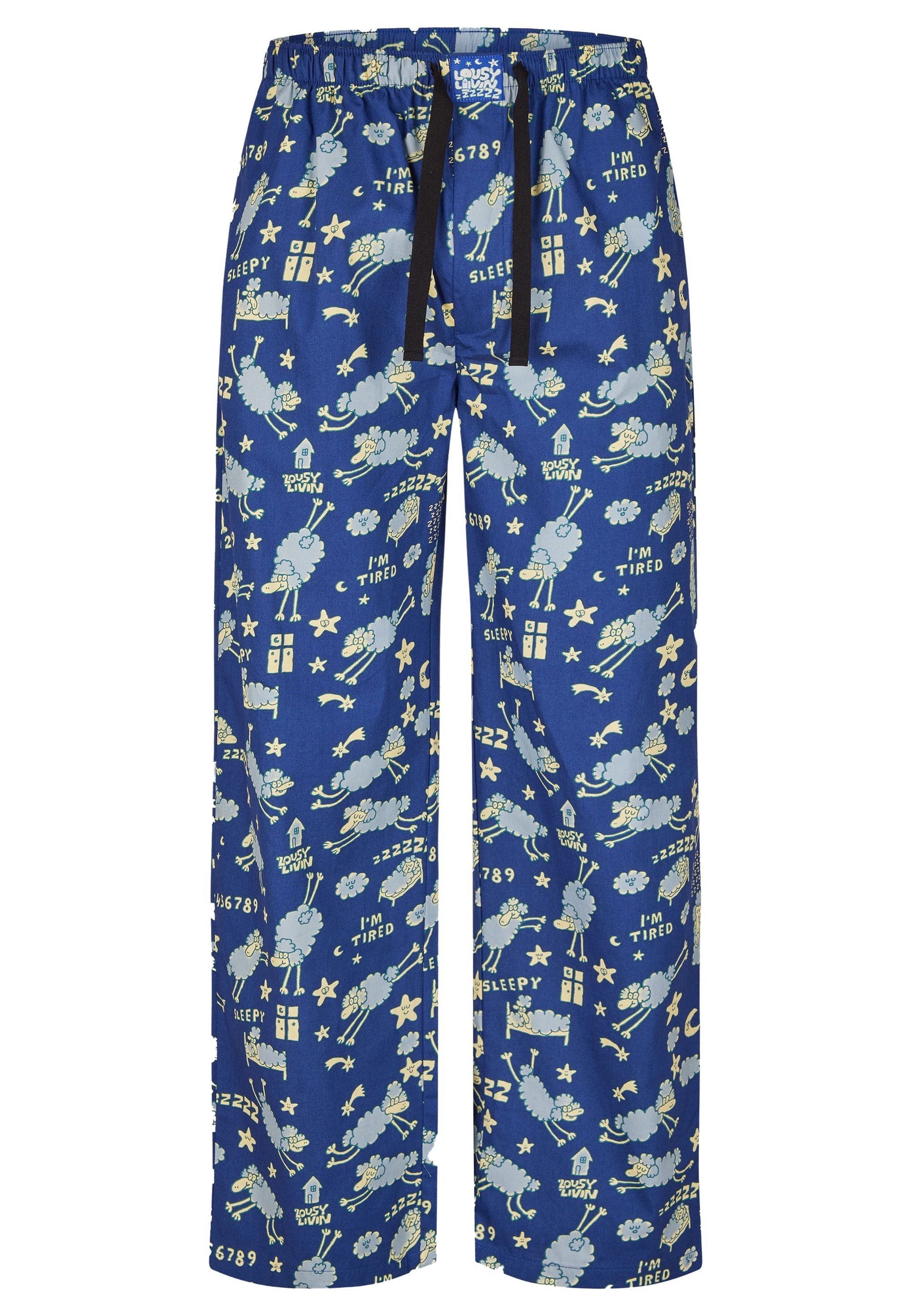 Lousy Livin Schlafhose Pants Sheep mit lockerem Schnitt