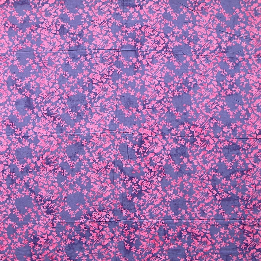 Wogeka Sarong blickdichter Sarong rosa pink als Strandtuch Strandkleid Wickelrock