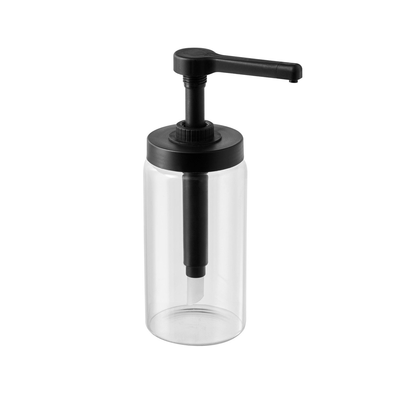 APS Aufbewahrungsbecher DISPENSA, Glas, Polyethylen, (1-tlg), ideal für Marmelade, Joghurt und Soßen