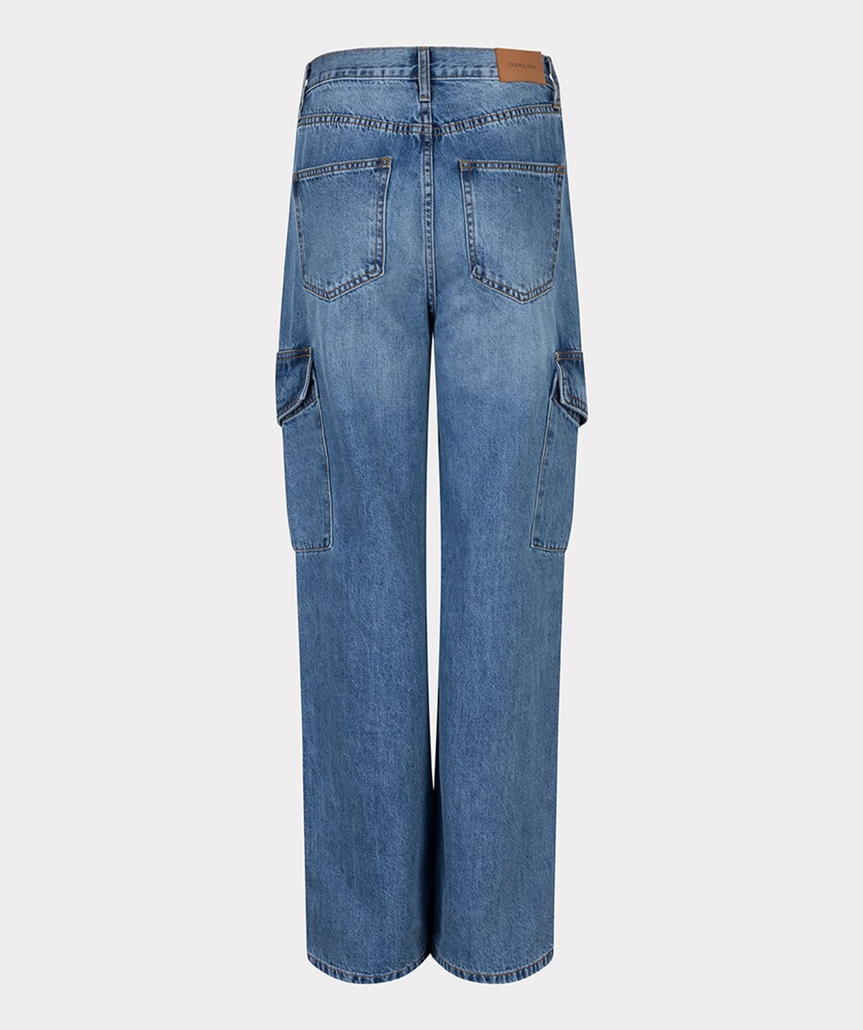 Esqualo Cargohose Esqualo Cargo-Jeans Wide Leg
