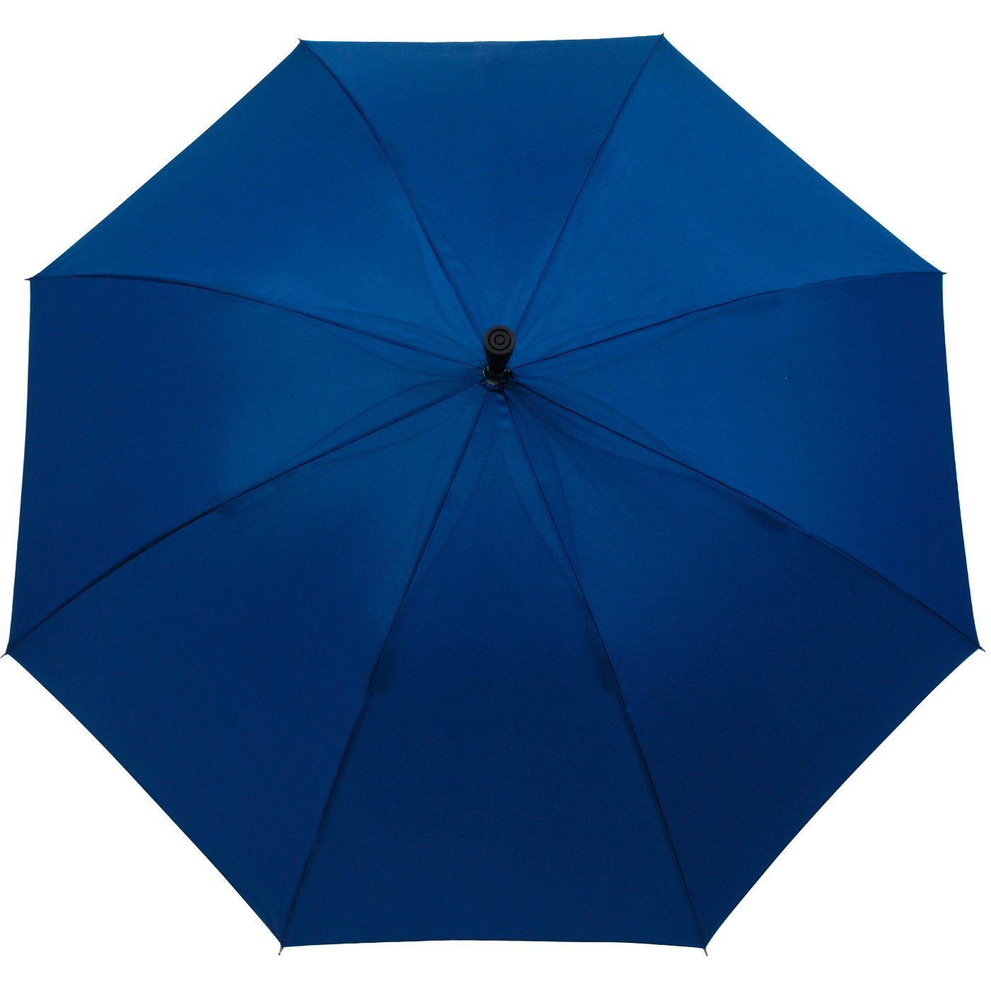 stabil, Langregenschirm extrem-stabil Stützschirm iX-brella sehr blau Holzgriff höhenverstellbar