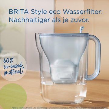 BRITA Wasserfilter Style eco und MAXTRA PRO ALL-IN-1, inkl. 1 MAXTRA PRO ALL-IN-1 Filterkartusche