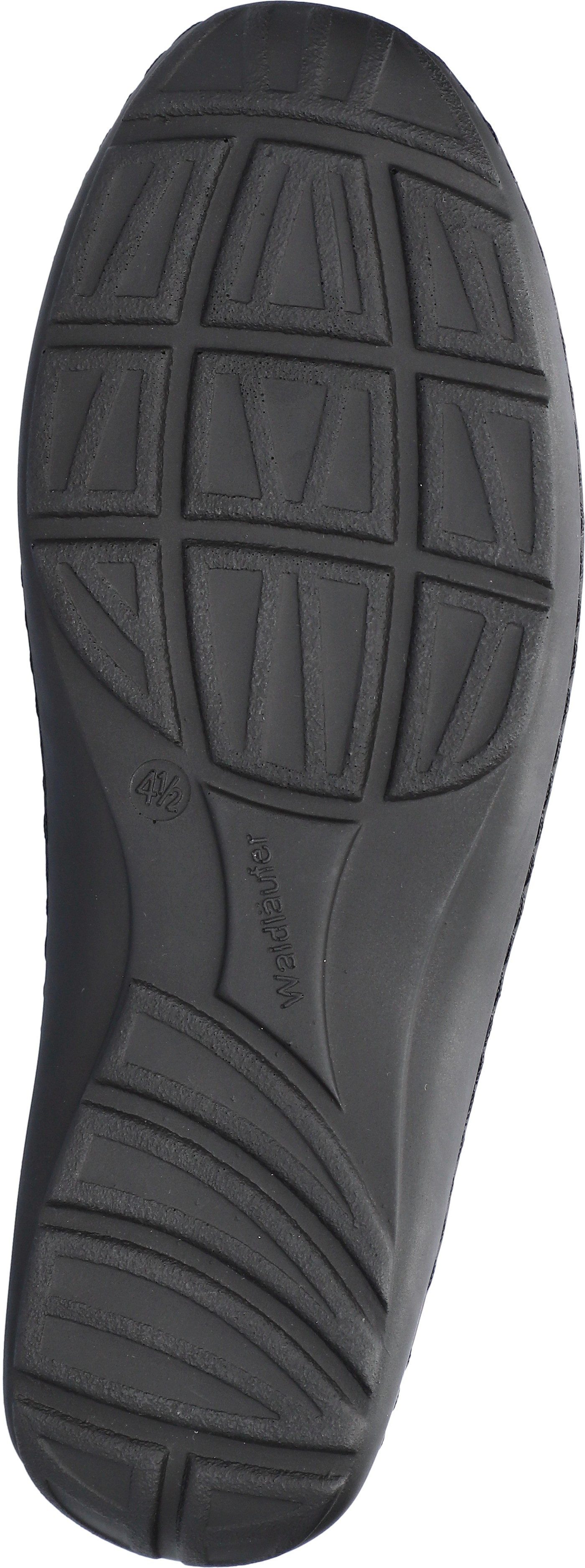 Waldläufer HENNI Klettschuh Bequemschuh, Slipper mit abgepolstertem Schaftrand und Komfortweite H