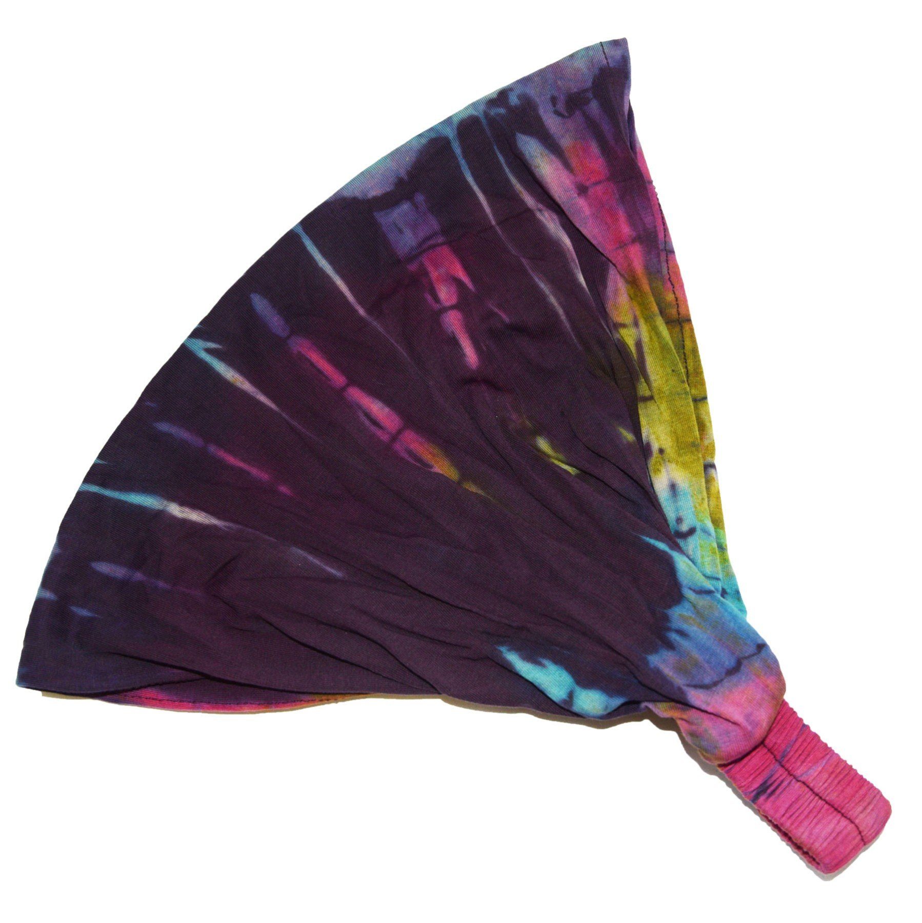 SIMANDRA Haarband Batik Kopfband aus Baumwolle verschiedene Farben Lila