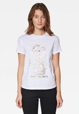 Mavi T-Shirt MEOW HOLIDAYS T-SHIRT T-Shirt mit Katzenprint
