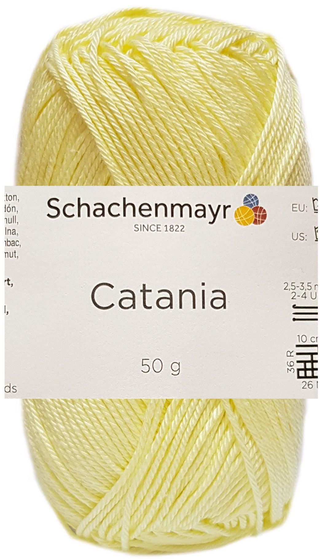 Schachenmayr 50 Gramm Schachenmayr Catania Farbauswahl Bastelgarn, 125 m
