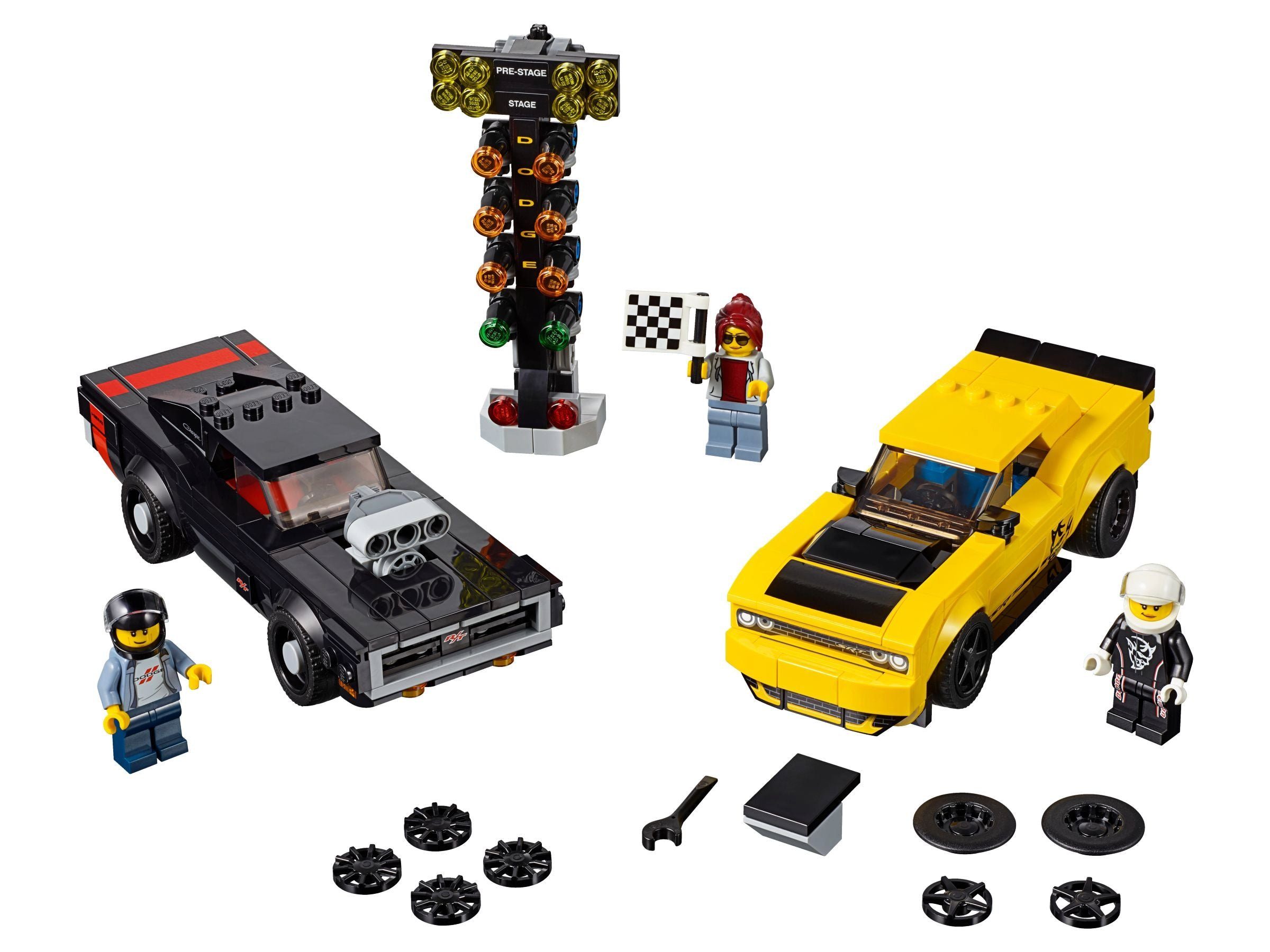 LEGO® LEGO 75893 Speed Champions 2018 Dodge Challenger SRT Demon und 1970 S günstig online kaufen