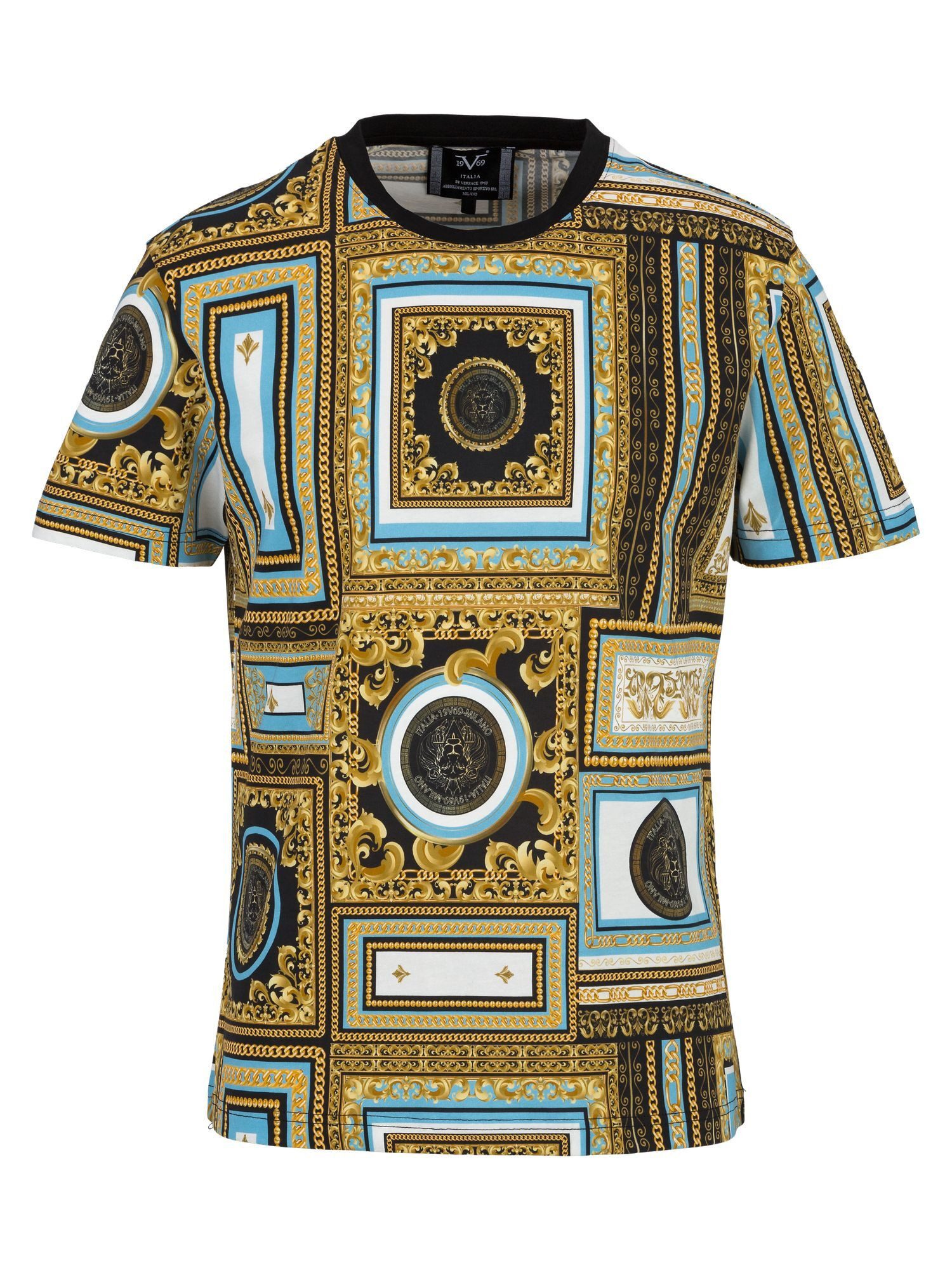 19V69 ITALIA T-Shirt RAFAEL BAROQUE (1-tlg)
