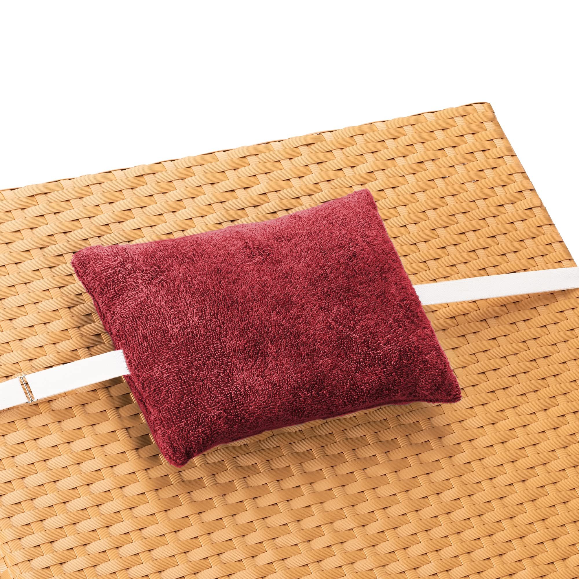 JEMIDI Nackenkissen JEMIDI Nackenkissen 20x30 cm mit verstellbarem Gurt
