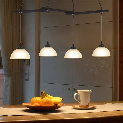 ZMH Pendelleuchte »Hängeleuchte 4-Flammig Vintage Hängelampe Esstisch
