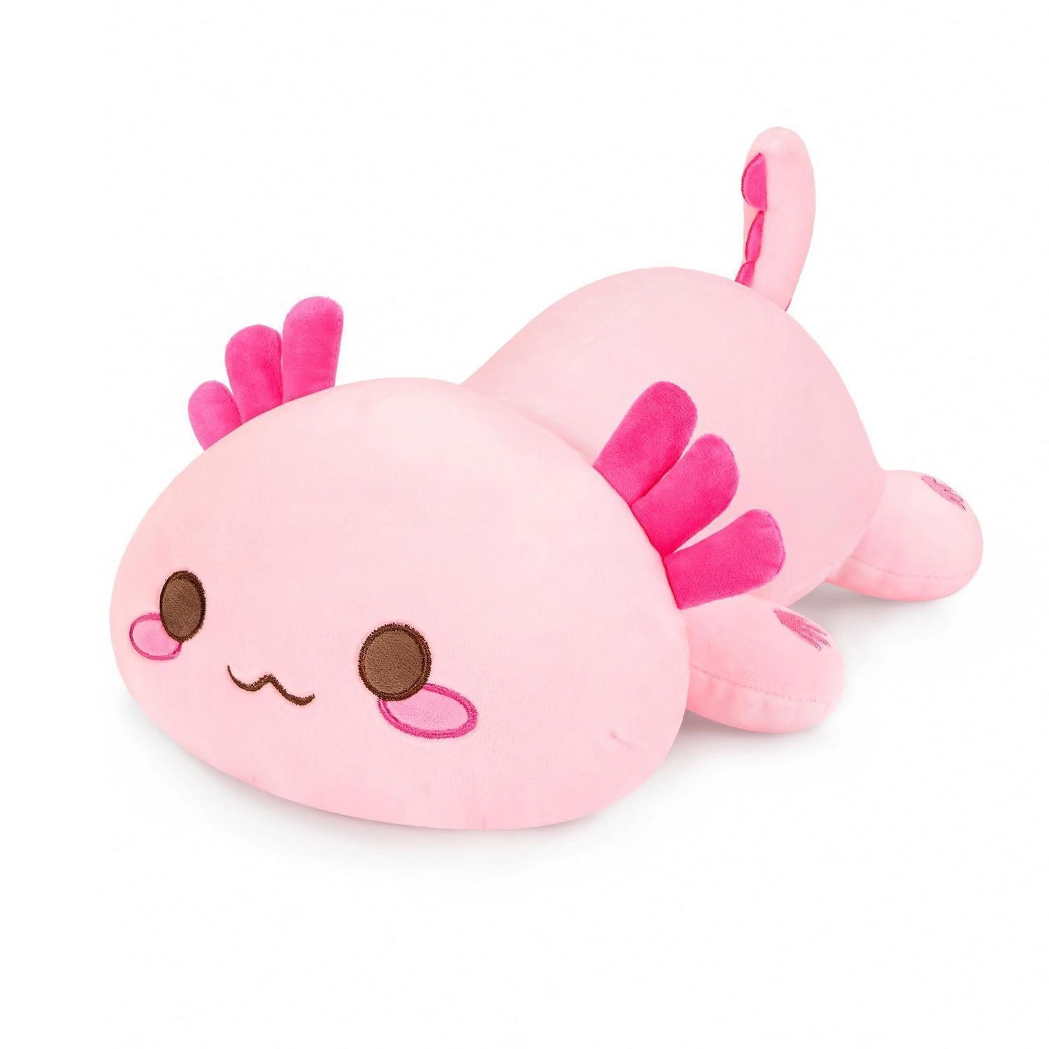 LuxusKollektion Kuscheltier Plüschtier Axolotl Kuscheltier Kawaii Plüsch Geschenk Rosa 33cm