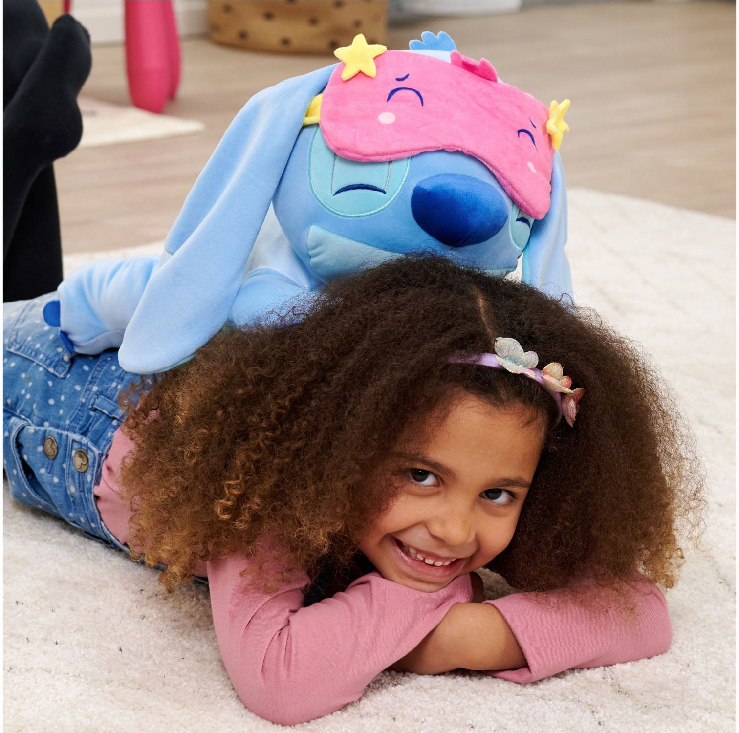 SIMBA Plüschfigur Plüsch Stofftier Disney Snuglets Wellbeing Stitch 40cm 63 günstig online kaufen