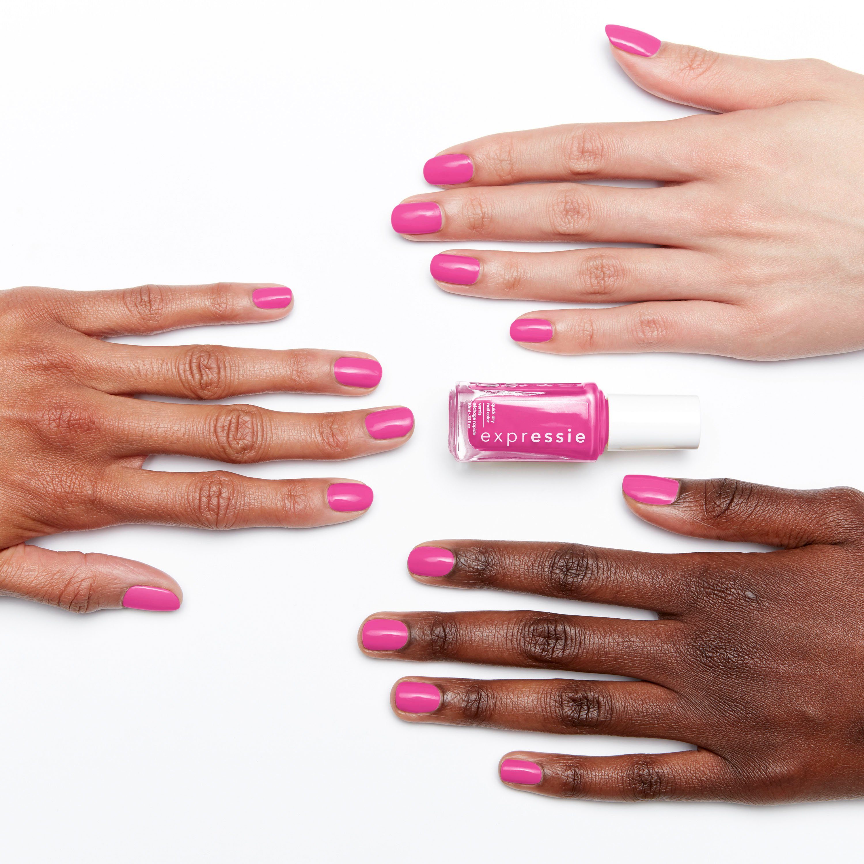 essie Nagellack EXPRESSIE, schnelltrocknende Farbe und Glanz in einem Schritt