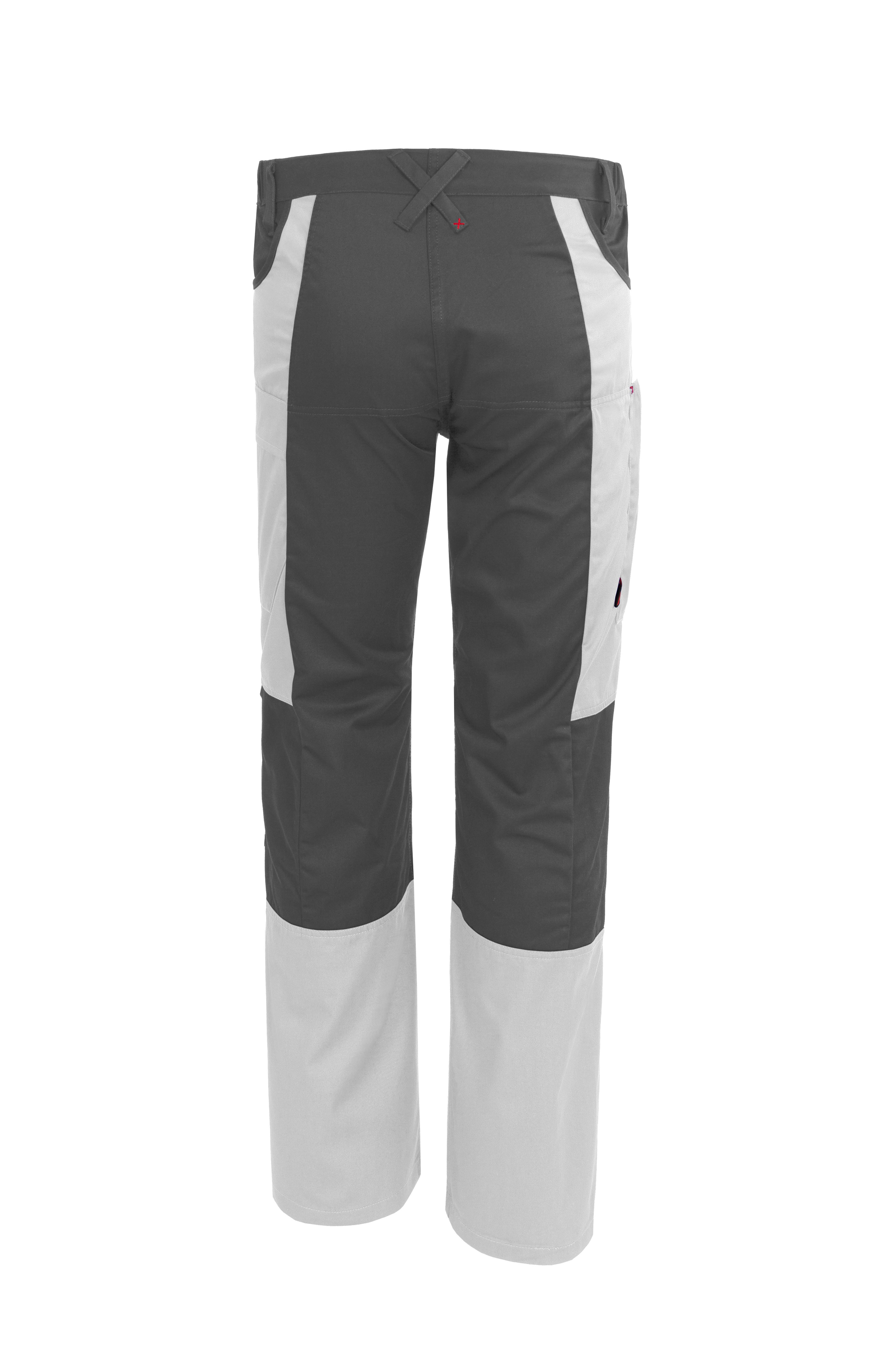Qualitex Workwear Arbeitsbundhose "X-Serie" X-treme strapazierfähige Arbeitshose - faserverstätkt (1-tlg) Werkstatthose, 9 Taschen, Bundhose mit vorgeformter Kniepolstertasche