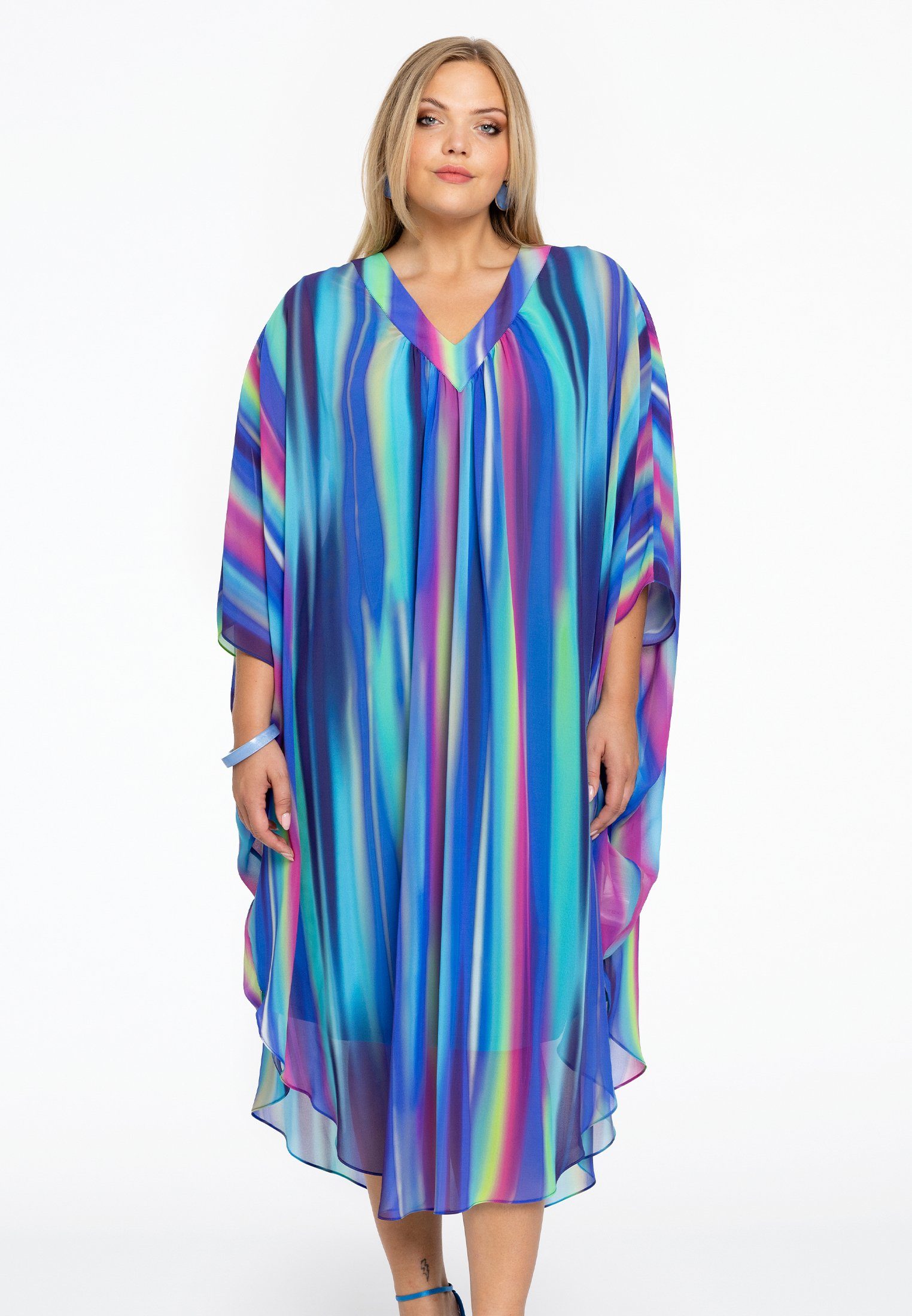 A-Linien-Kleid Damen Kleid Große Größen