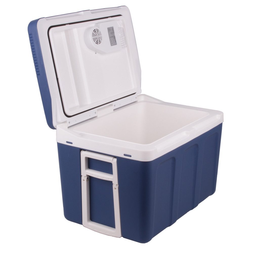 Vaiko Kühlbox Elektrisch Mini Kühlschrank für KFZ Auto Camping, 40 l, leicht und mobil, mit ECO-Modus, 12 & 230 V Anschluss kühlt und wärmt